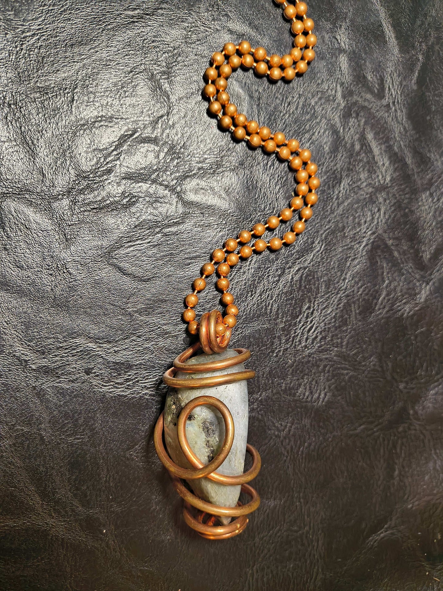 Large Labradorite Necklace