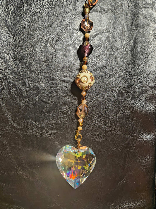 Cream & Gold Sun Catcher