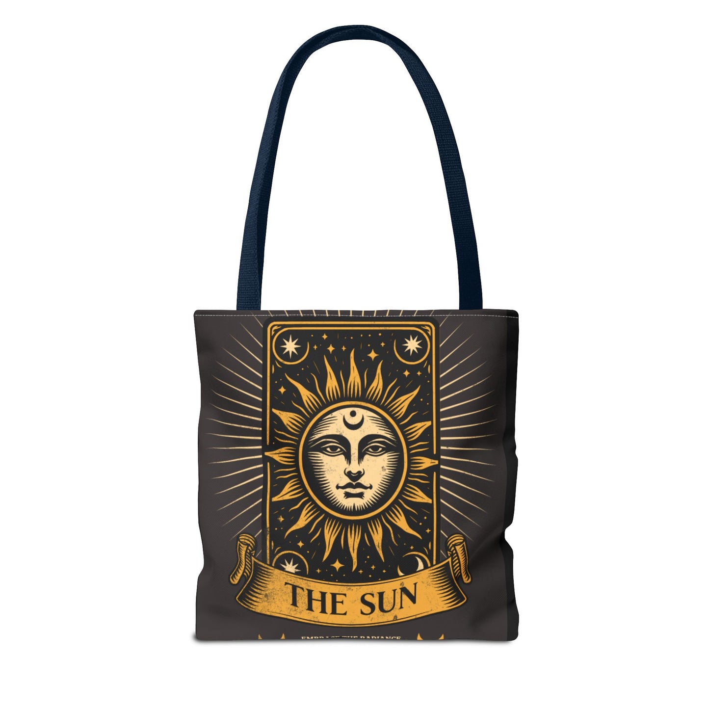 Sun-Themed Tote Bag, Spiritual Gift, Eco-Friendly Bag, Festival Accessory, Astrology Lover Tote