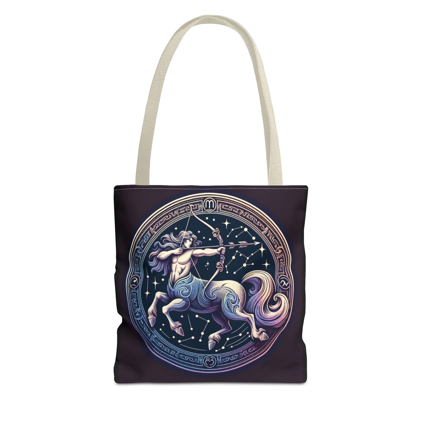 Celestial Sagittarius Tote Bag - Astrology Inspired Design