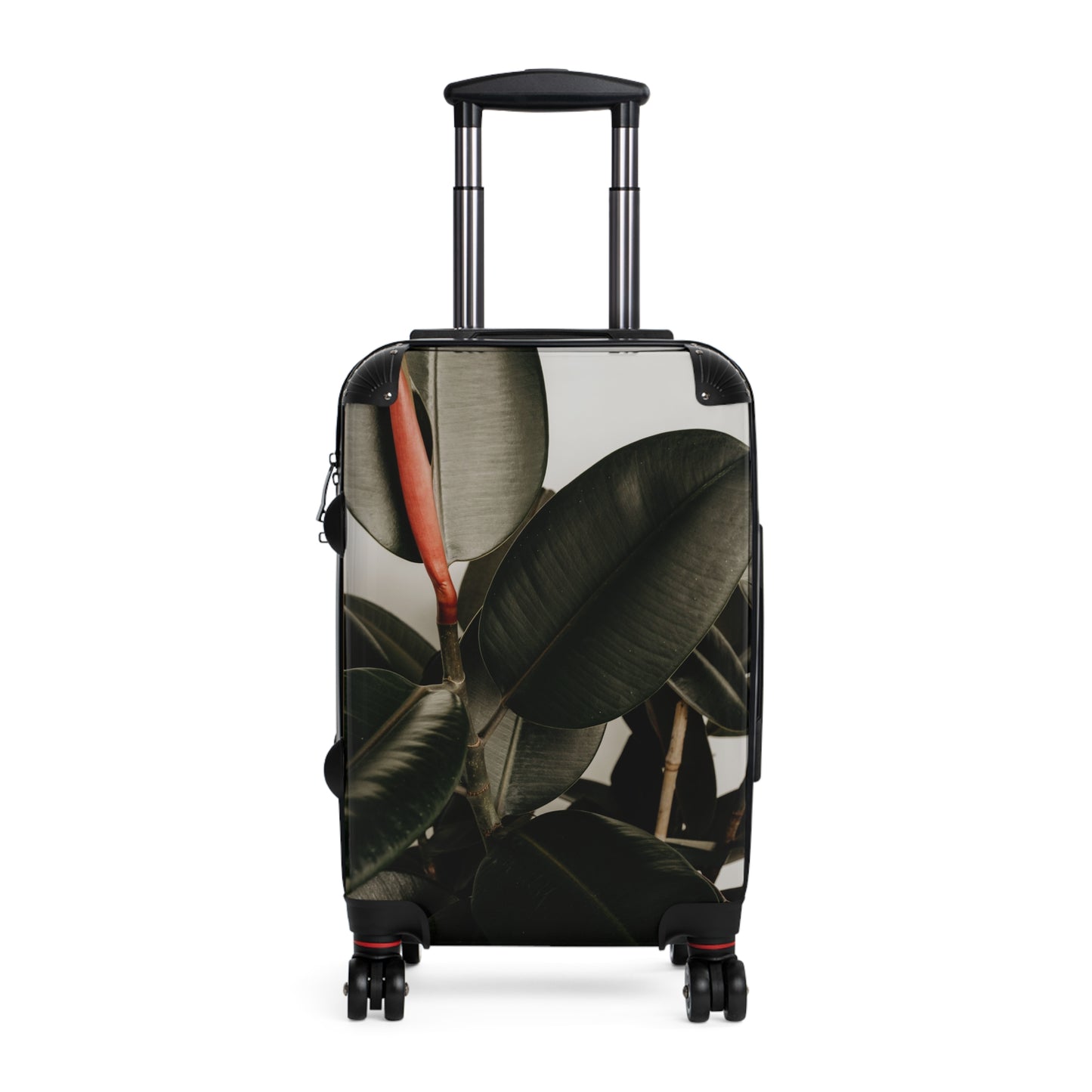 Stylish Travel Suitcase with Botanical Design, Luggage for Travelers, Vacation Bag, Floral Carry-On, Chic Travel Accessory