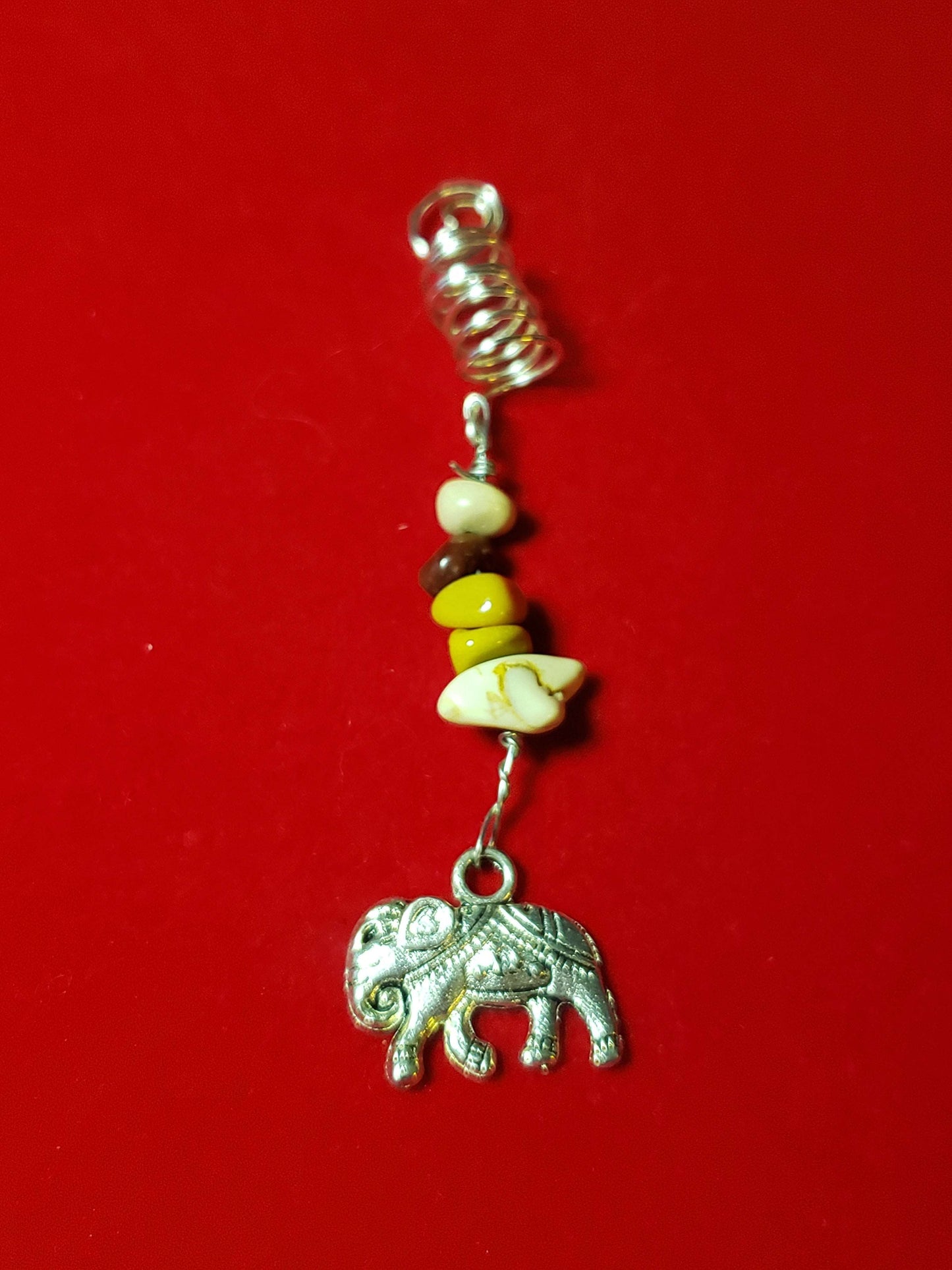 Jasper Crystal Hair Jewelry