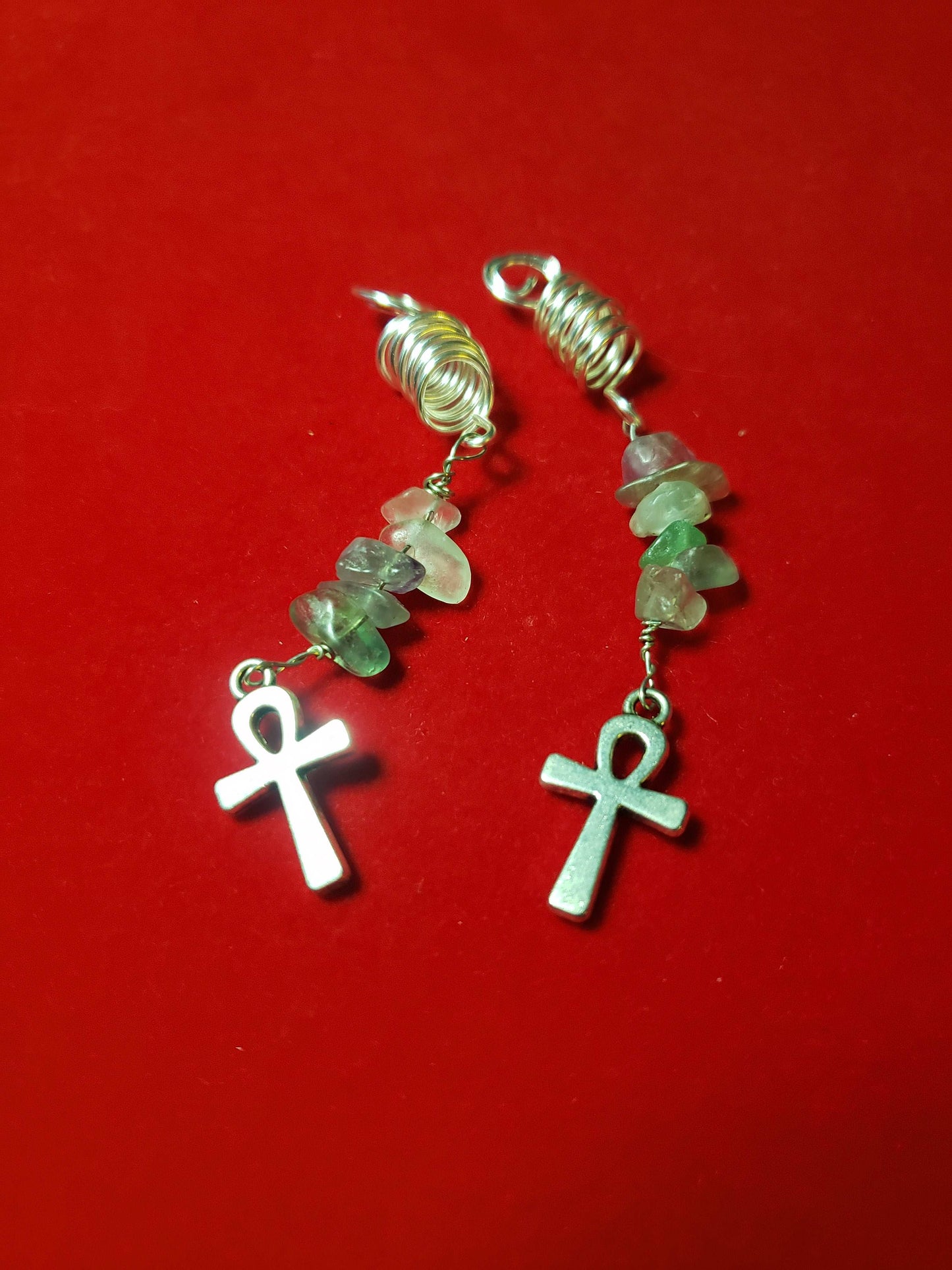 Florite Crystal Hair Jewelry