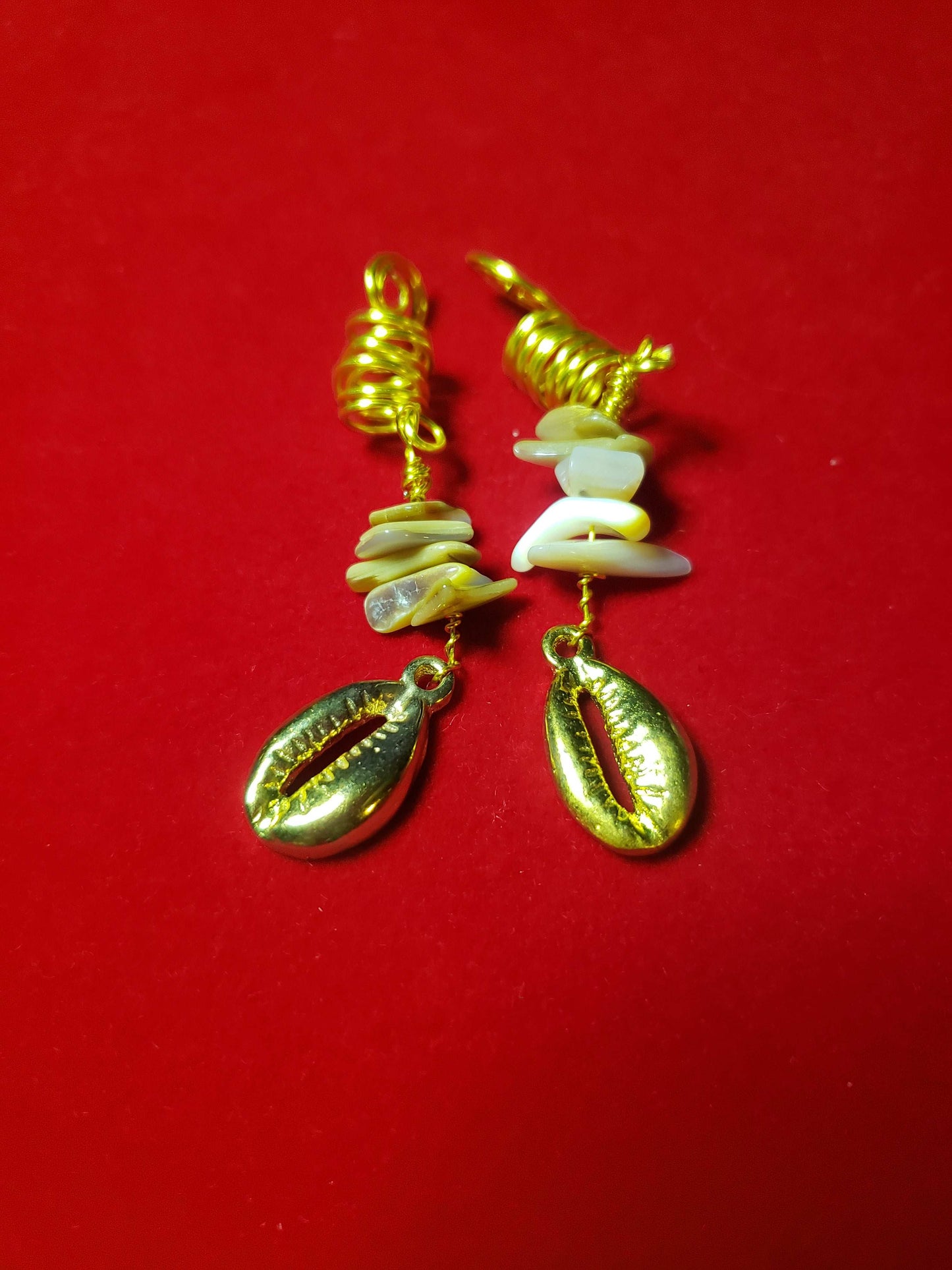 Abalone Crystal Hair Jewelry