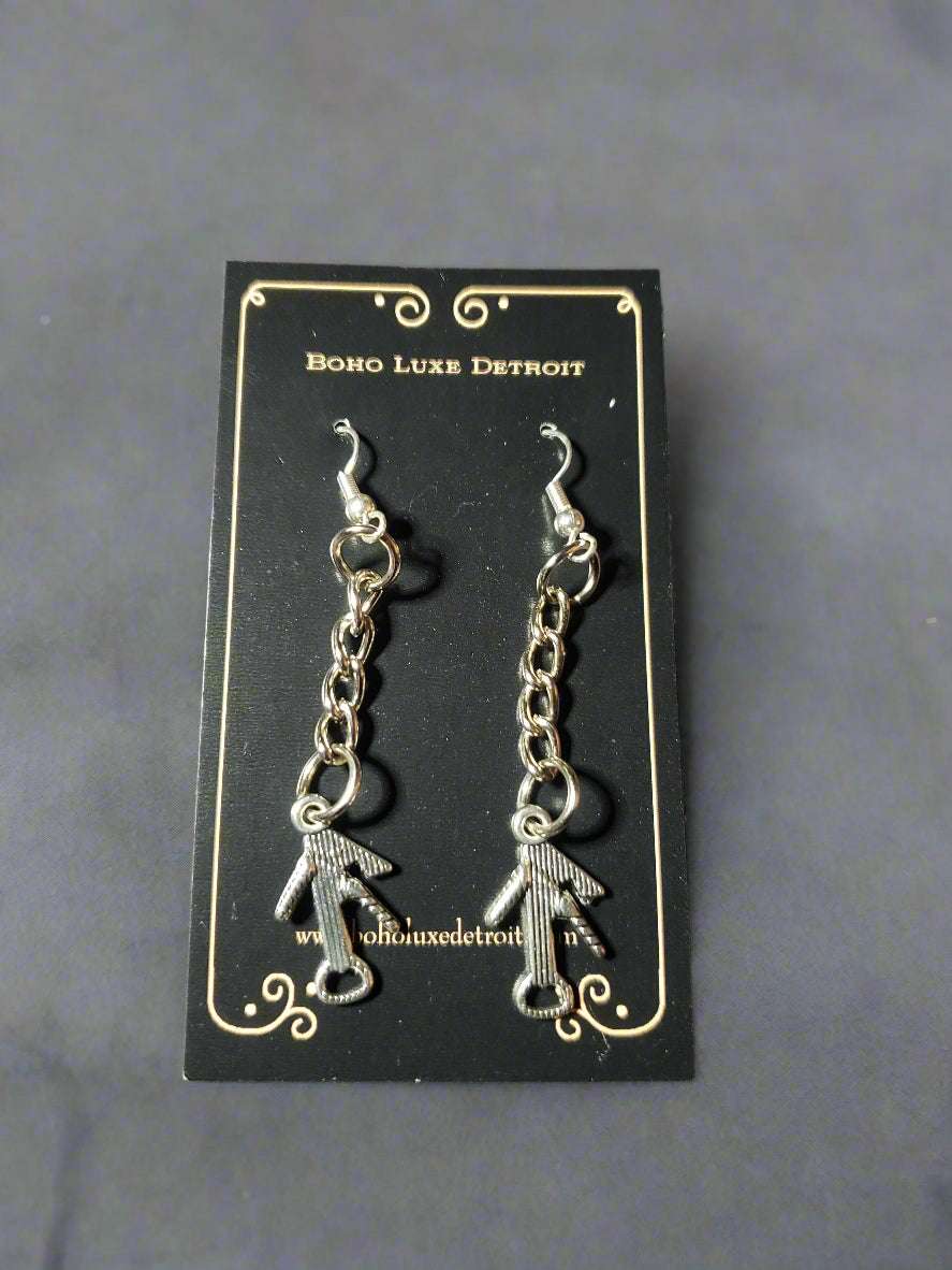 Wine Lovers Collection Earrings Wine Key Earrings