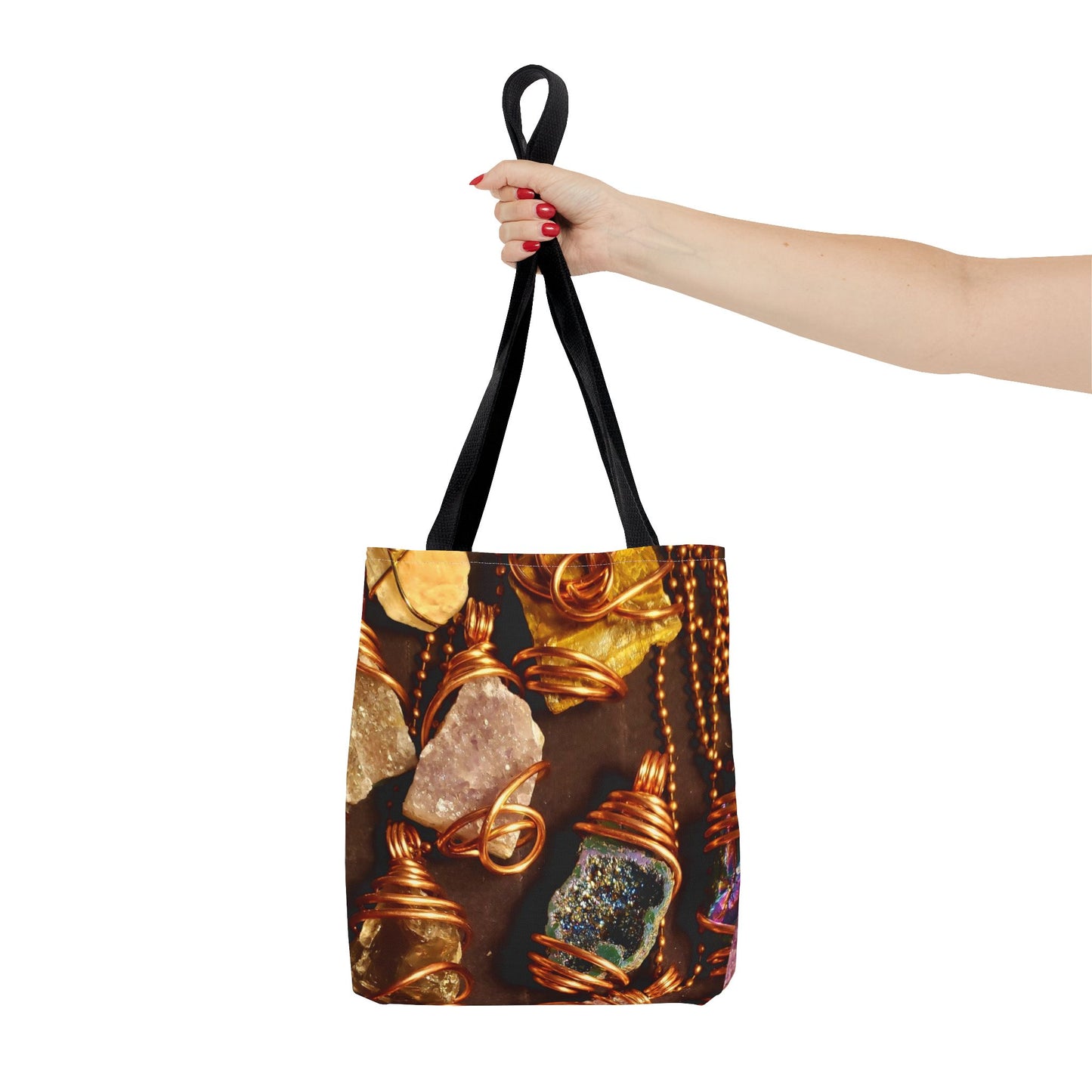 Bohemian Gemstone Tote Bag – Ideal for Eco-Friendly Fashion Lovers