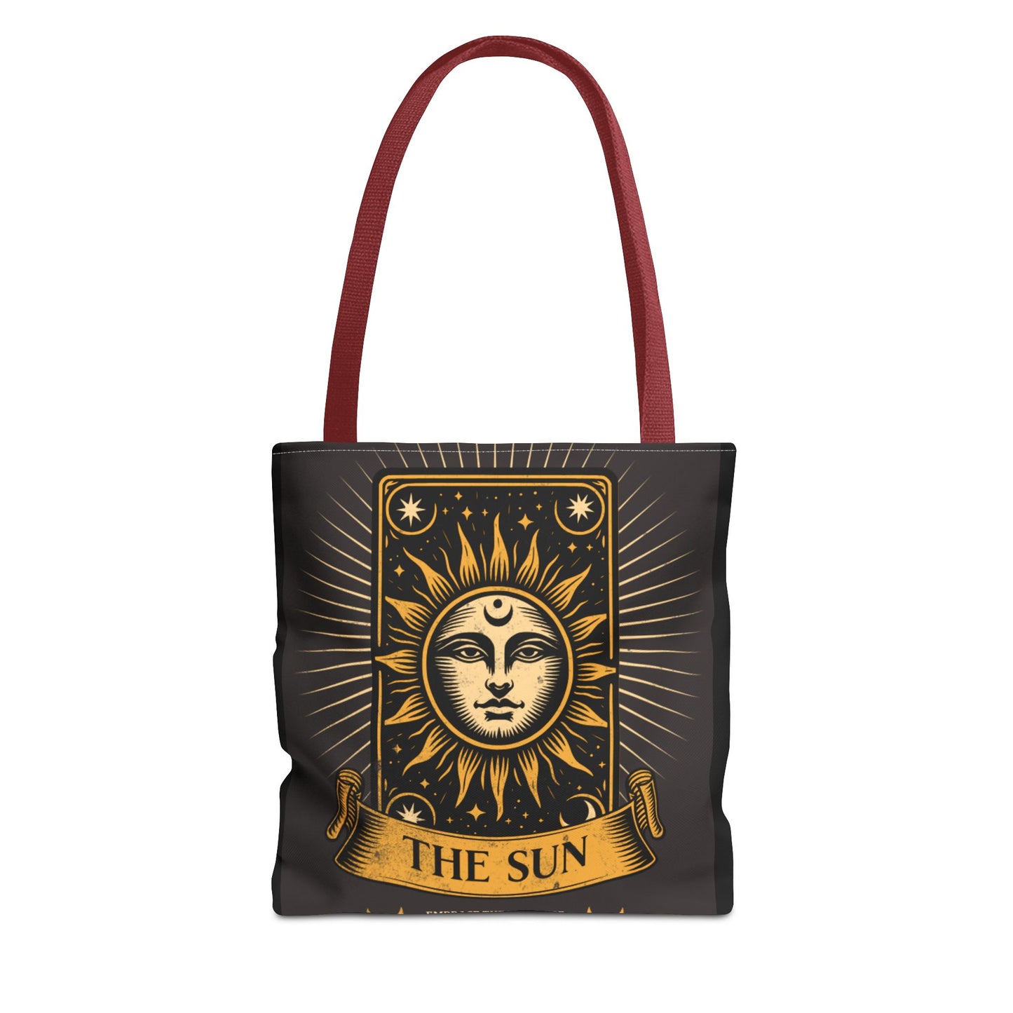 Sun-Themed Tote Bag, Spiritual Gift, Eco-Friendly Bag, Festival Accessory, Astrology Lover Tote