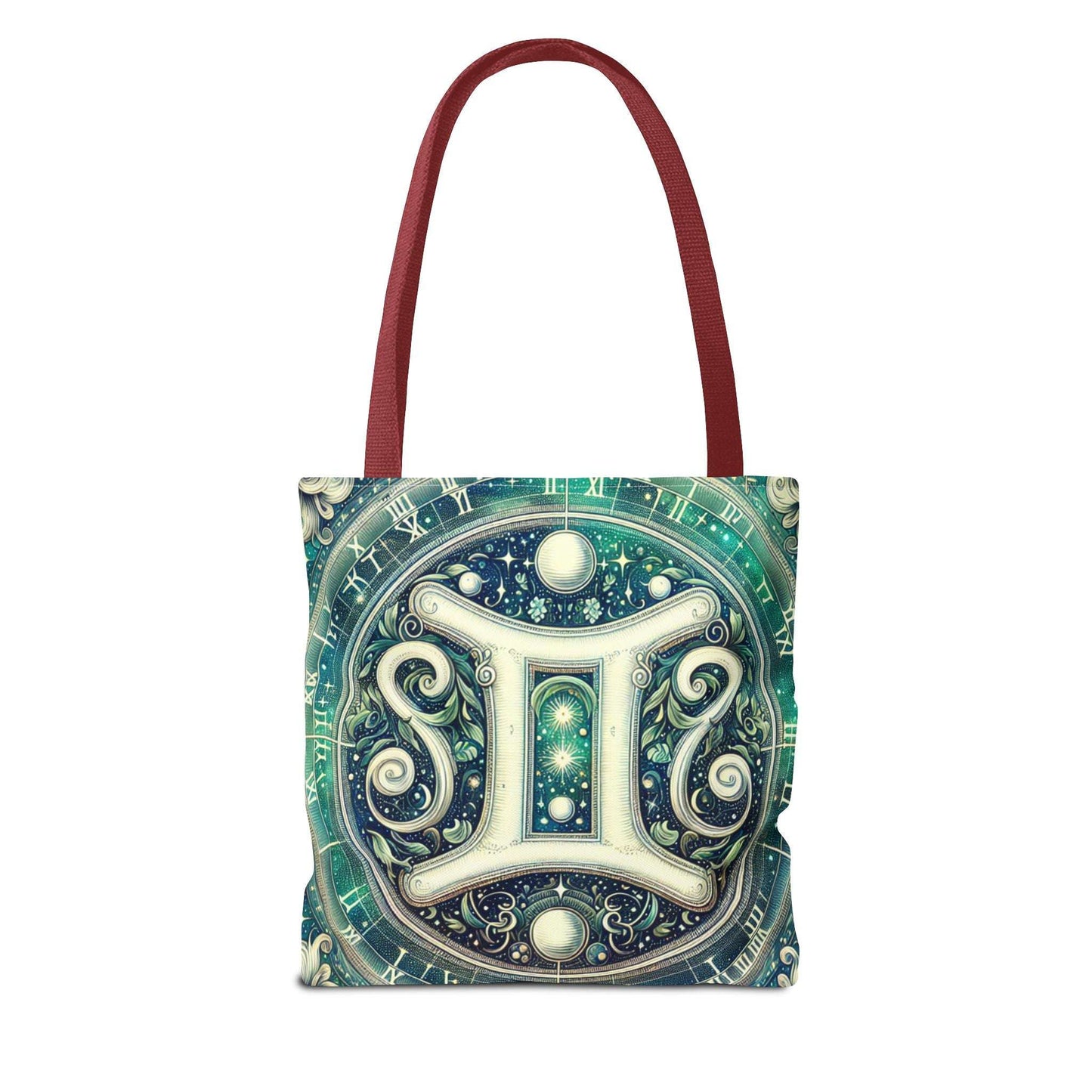Gemini Zodiac Tote Bag – Cosmic Astrology Design for Unique Style