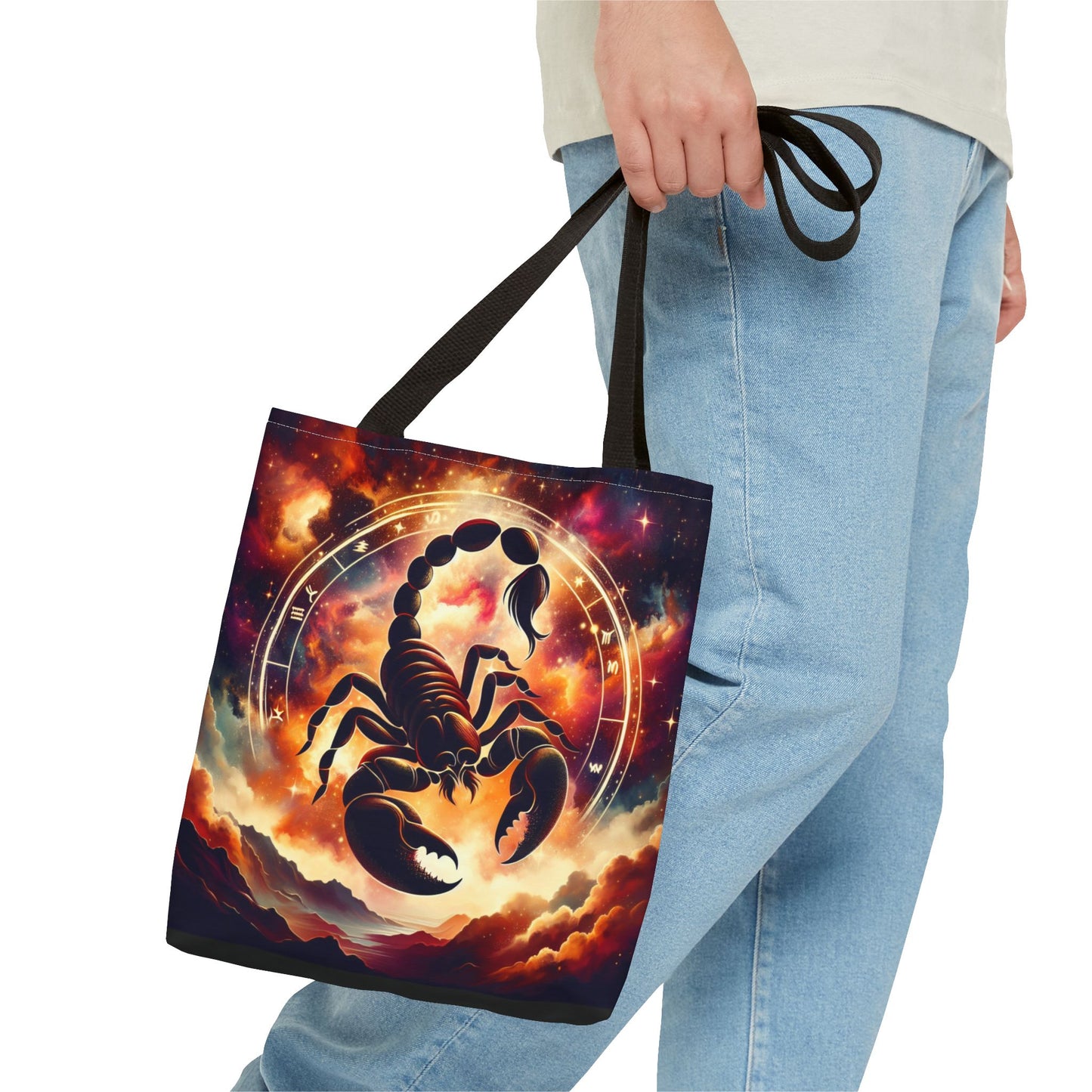 Celestial Scorpion Tote Bag – Astrology Inspired Design for Zodiac Lovers