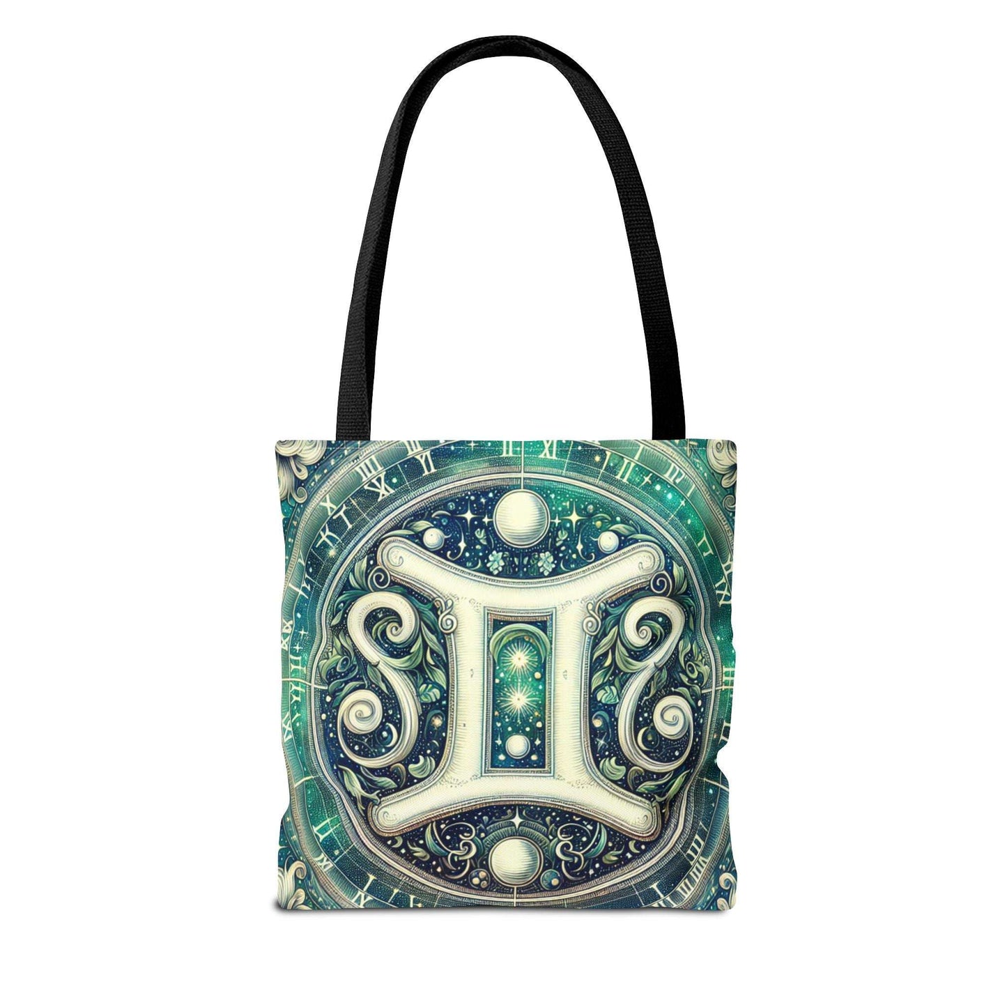 Gemini Zodiac Tote Bag – Cosmic Astrology Design for Unique Style