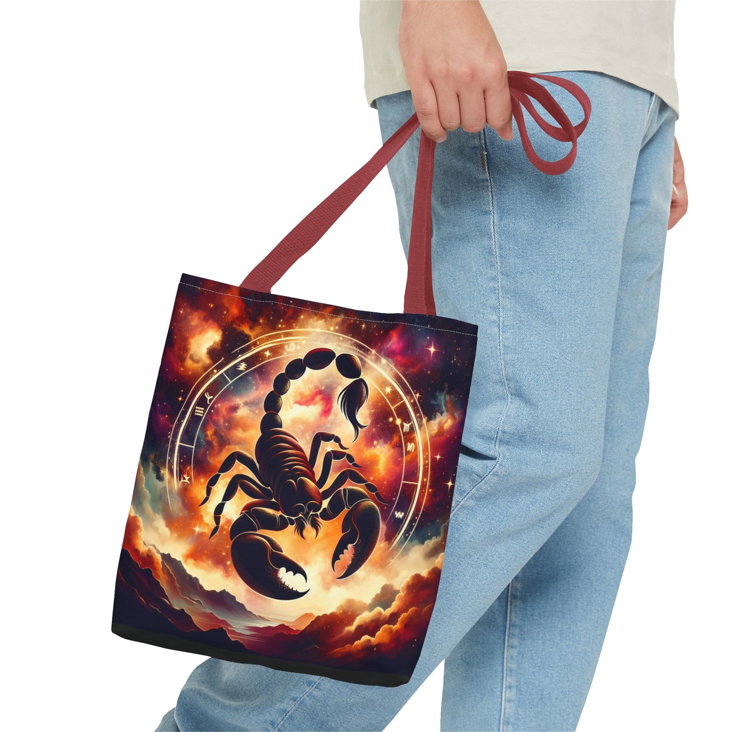 Celestial Scorpion Tote Bag – Astrology Inspired Design for Zodiac Lovers
