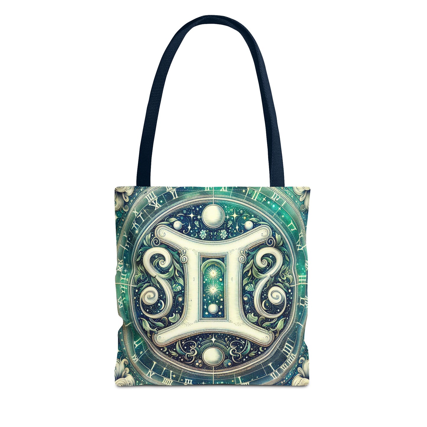 Gemini Zodiac Tote Bag – Cosmic Astrology Design for Unique Style