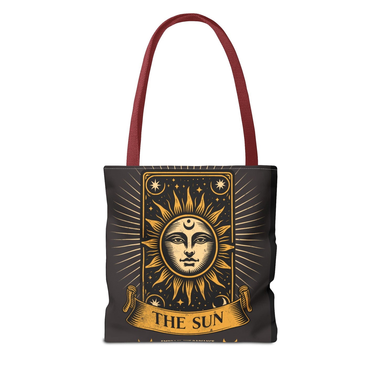 Sun-Themed Tote Bag, Spiritual Gift, Eco-Friendly Bag, Festival Accessory, Astrology Lover Tote