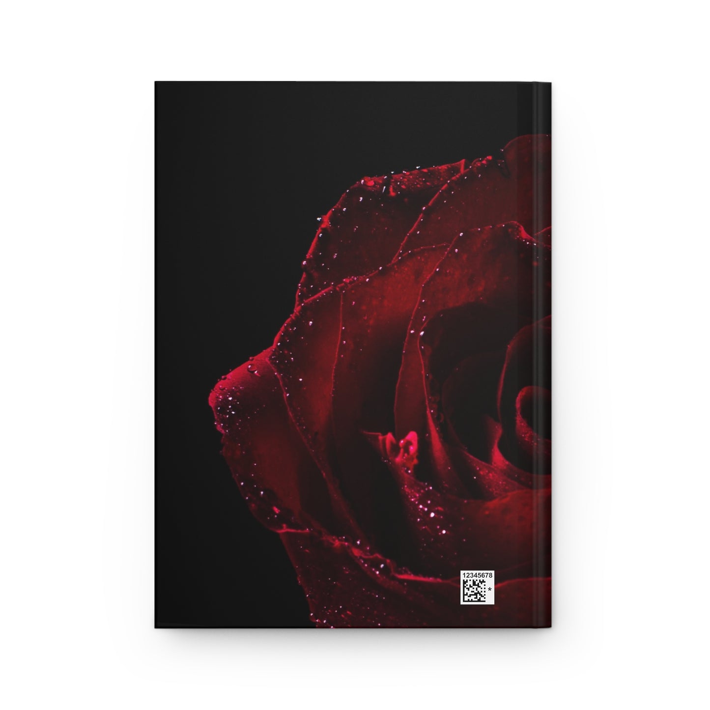Elegant Red Rose Hardcover Journal – Perfect for Notes and Memories