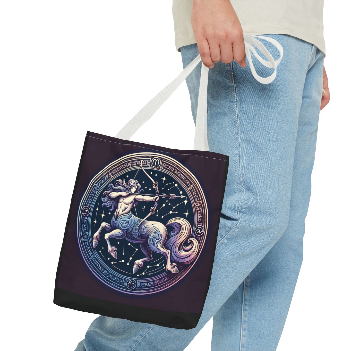 Celestial Sagittarius Tote Bag - Astrology Inspired Design
