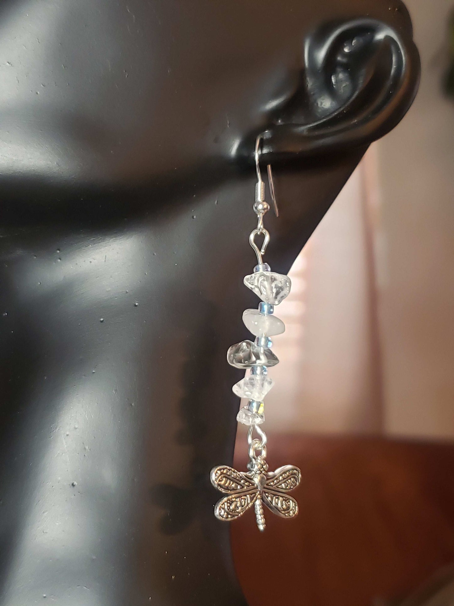 Glass Bead Earrings #0013