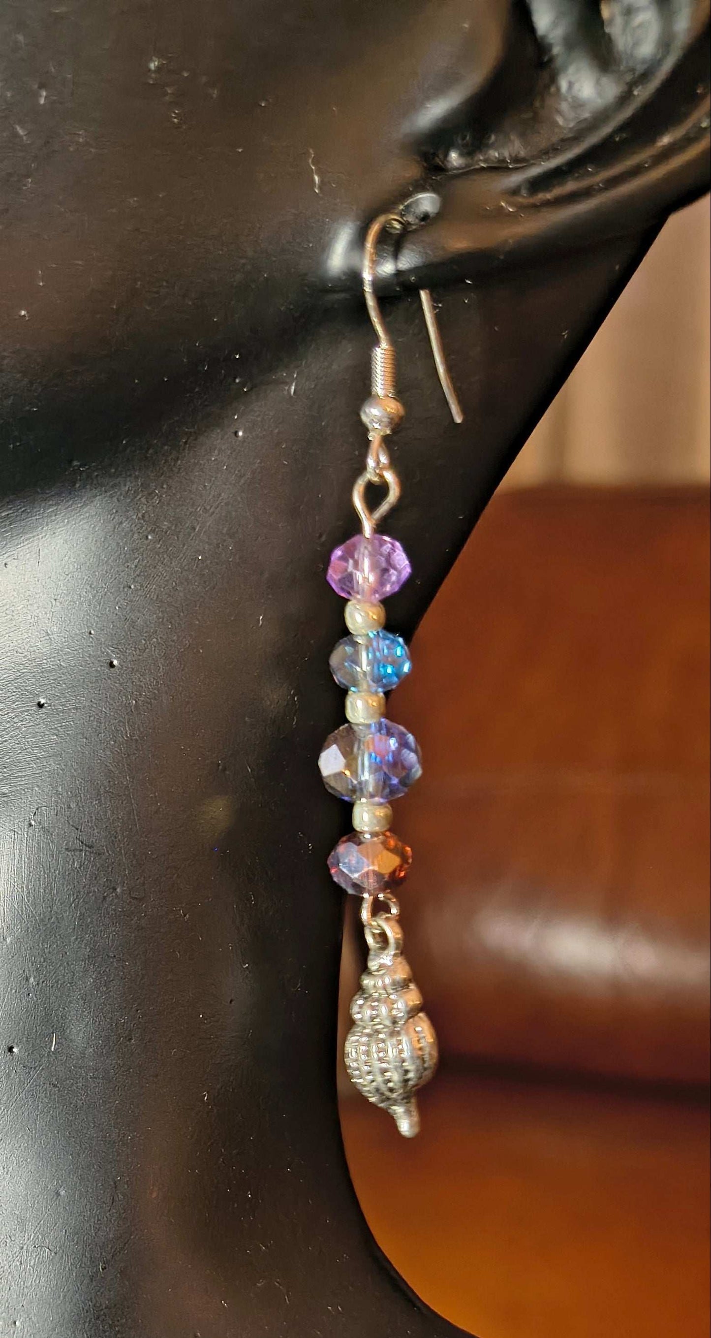 Glass Bead Earrings #0051