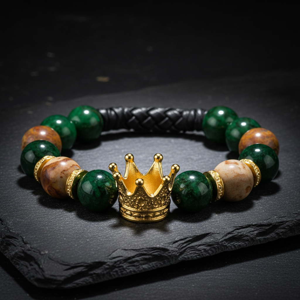 Earth King Crystal Bracelet