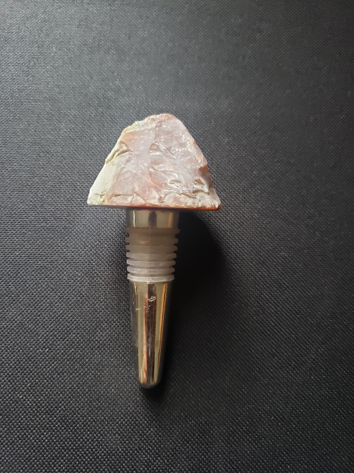 RED JASPER ROUGH Gemstone Bottle Stopper