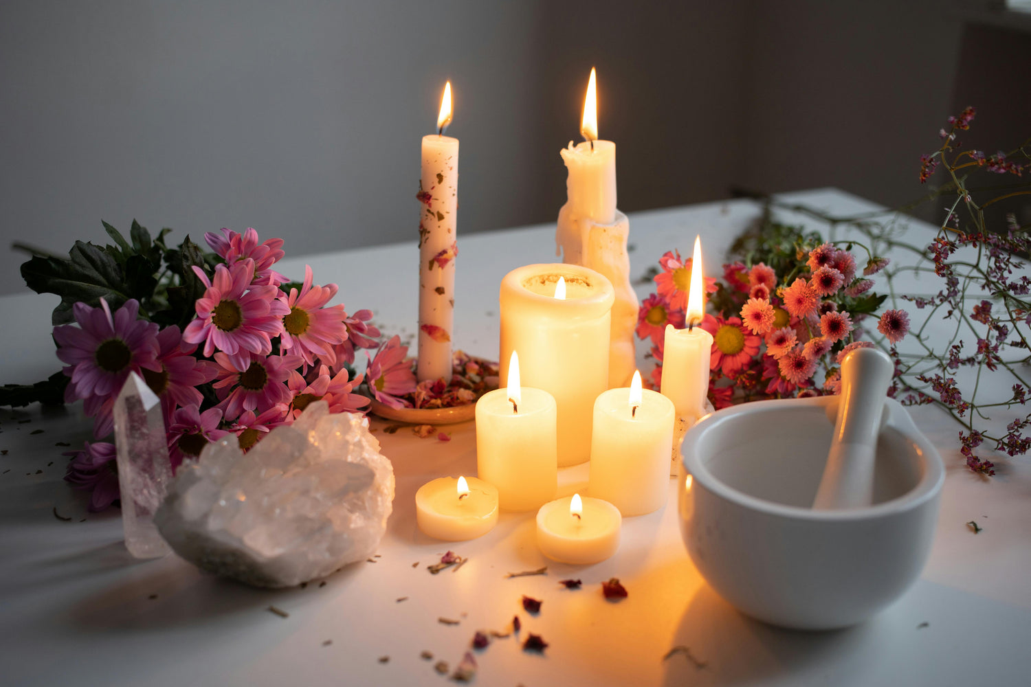 Intention Chime Candle