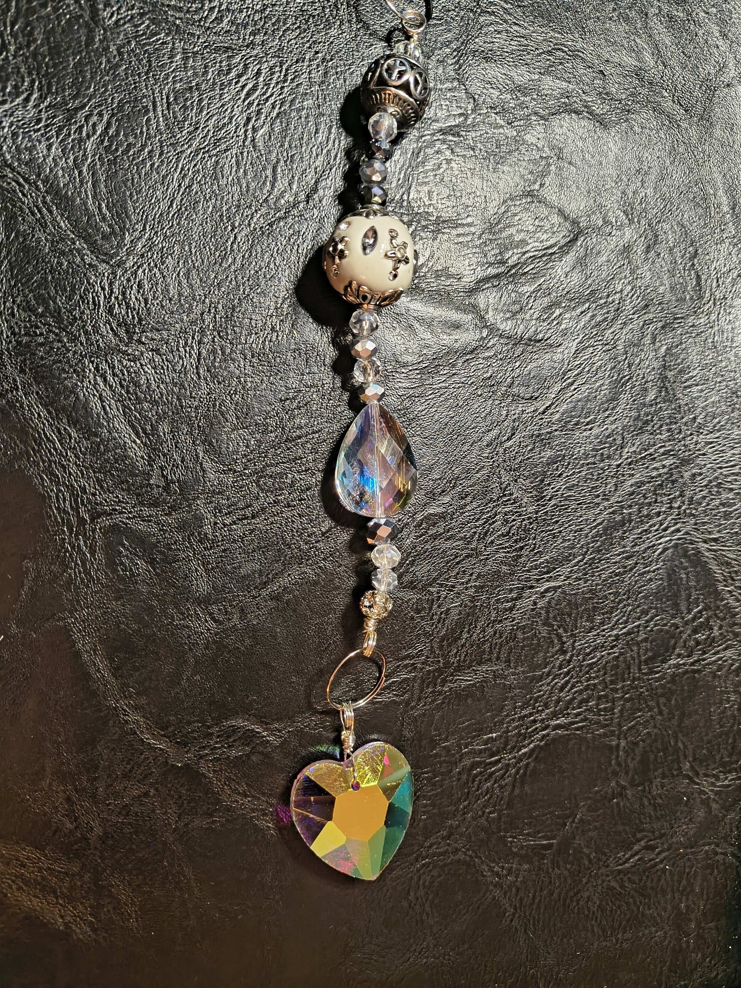 White & Silver Sun Catcher