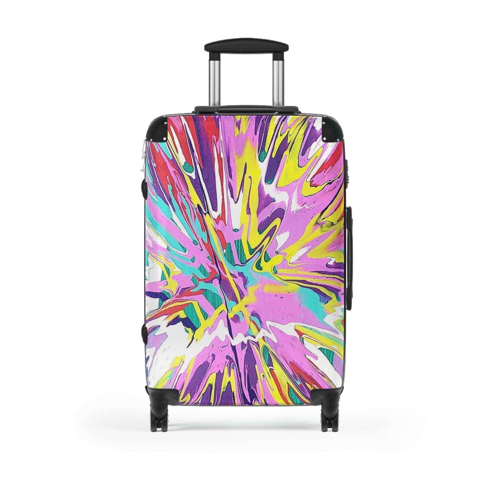 Colorful Travel Suitcase with Abstract Design, Perfect for Travelers and Adventurers, Stylish Luggage for Vacations, Holidays, and [...]