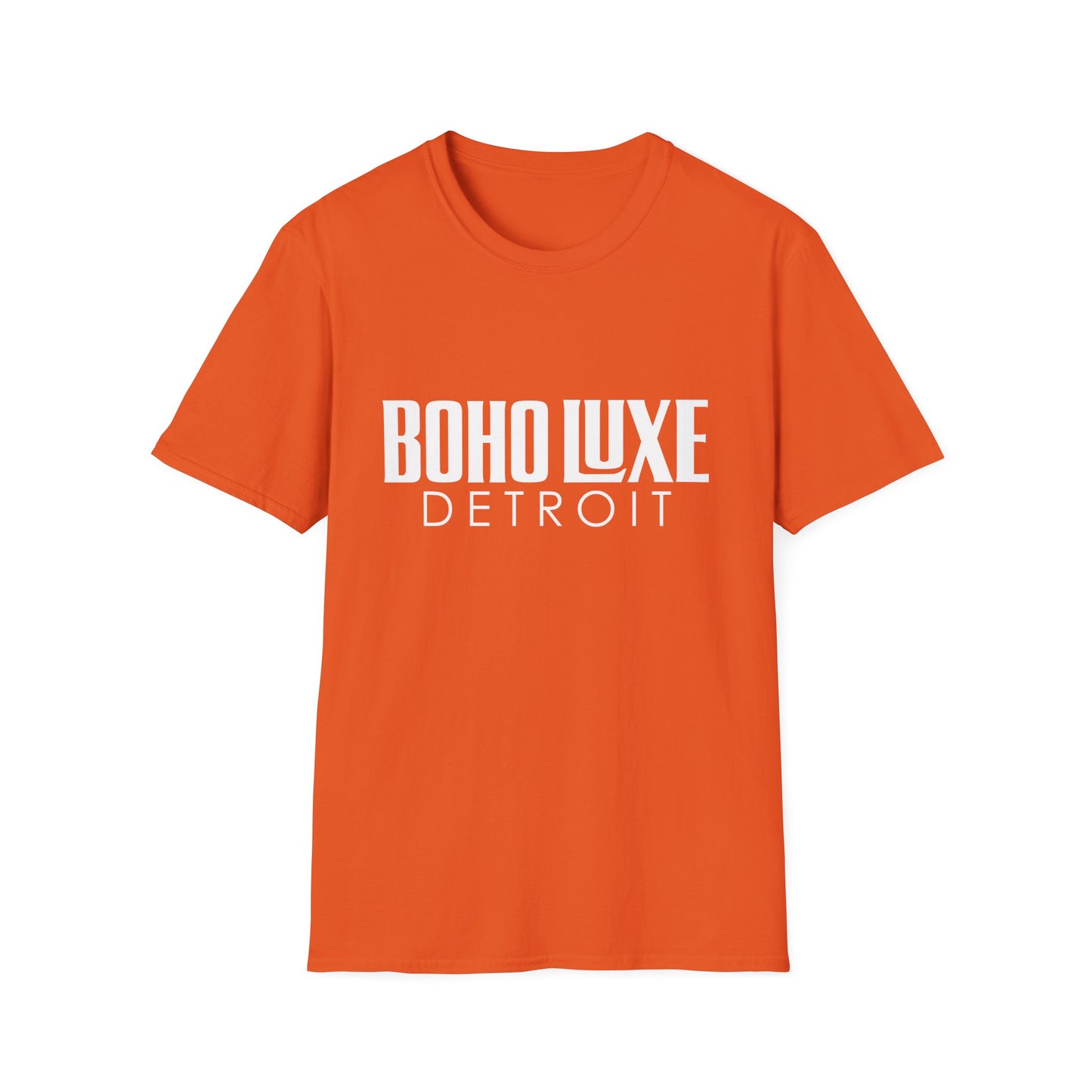Boho Luxe Detroit Unisex T-Shirt - Trendy Apparel for Urban Explorers, Perfect for Casual Outings, Gift for Friends, Cool Graphic Tee