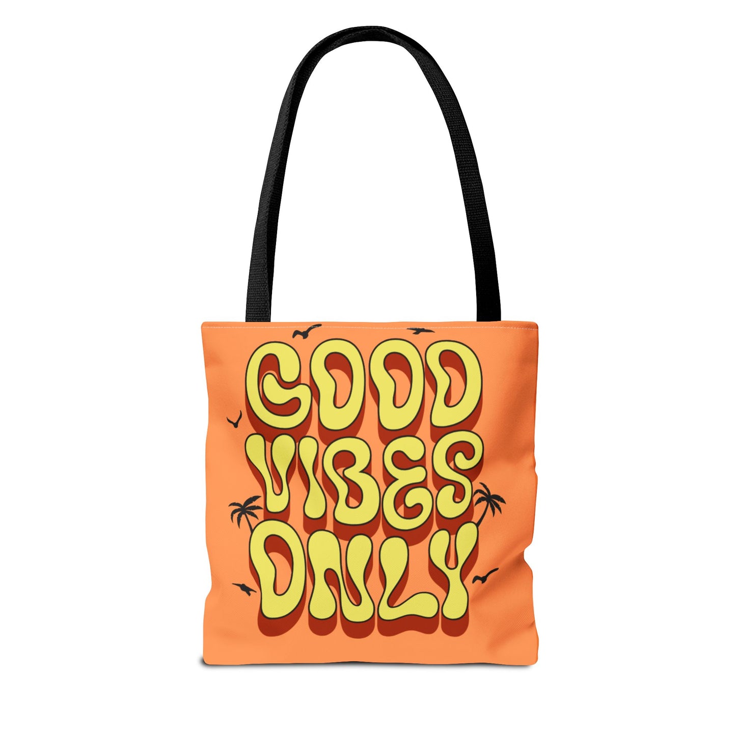 Good Vibes Only Tote Bag – Stylish Beach & Travel Accessory