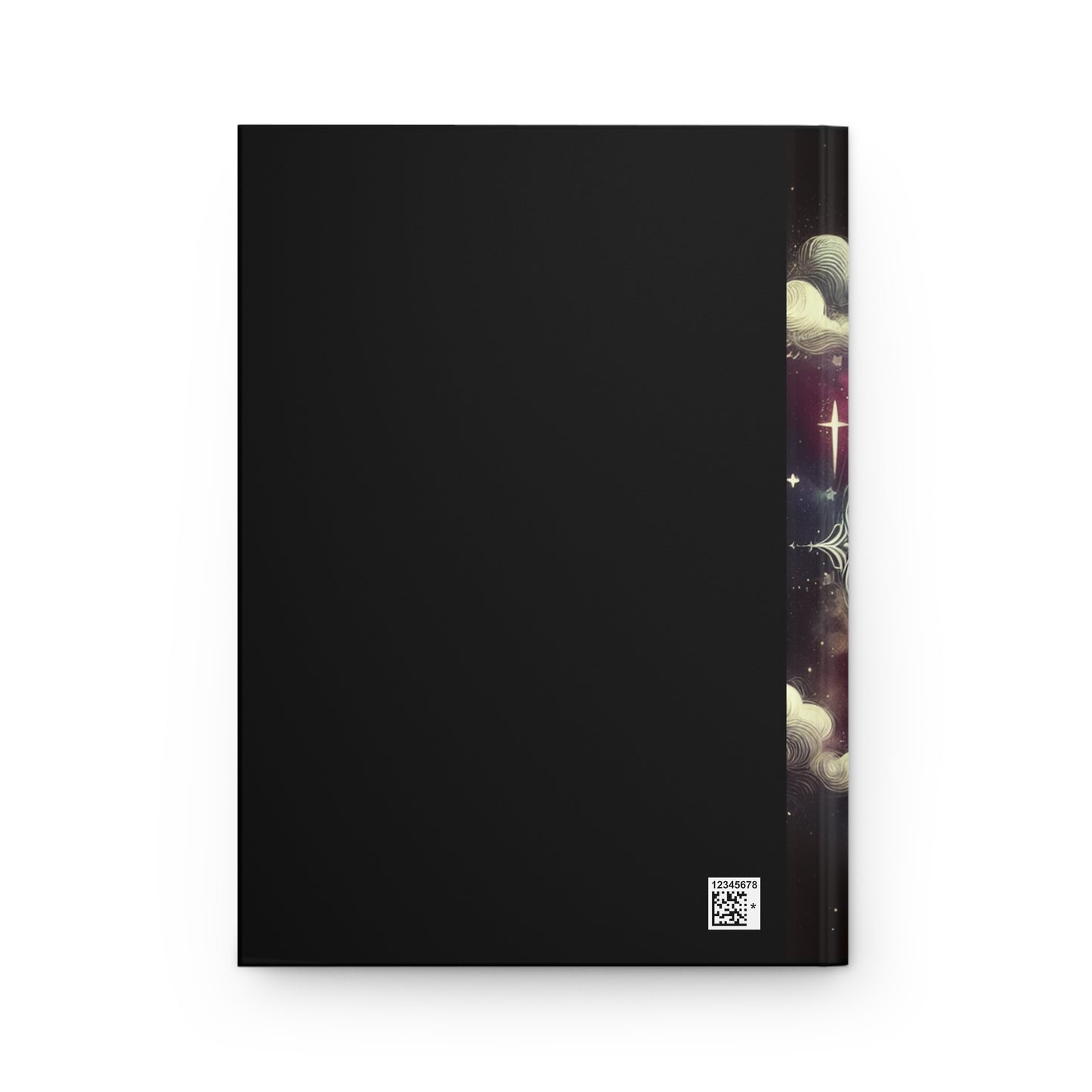 Cosmic Libra Hardcover Journal - Celestial Scales Design for Insightful Reflection