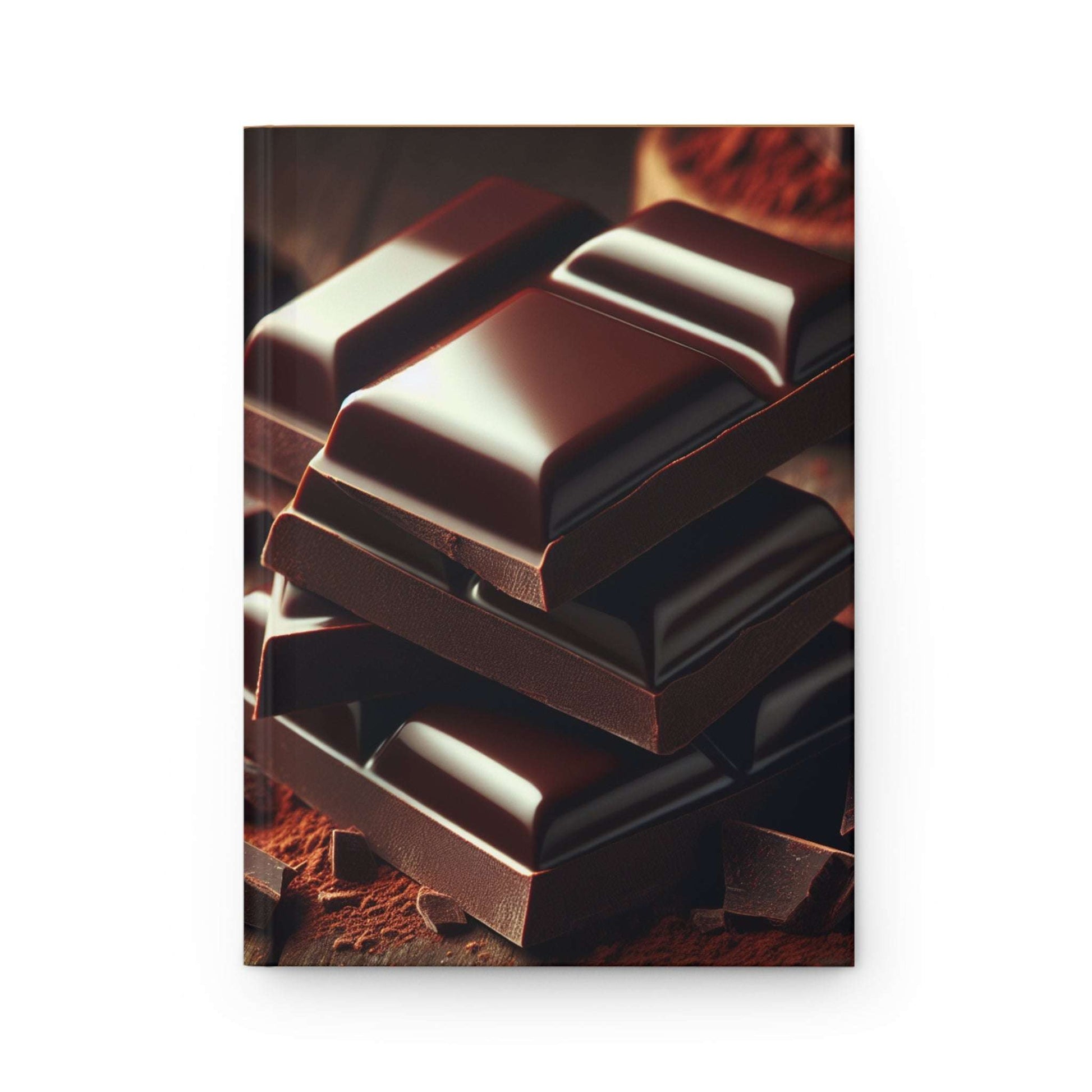 Delicious Chocolate Hardcover Journal - Perfect for Foodies and Writers