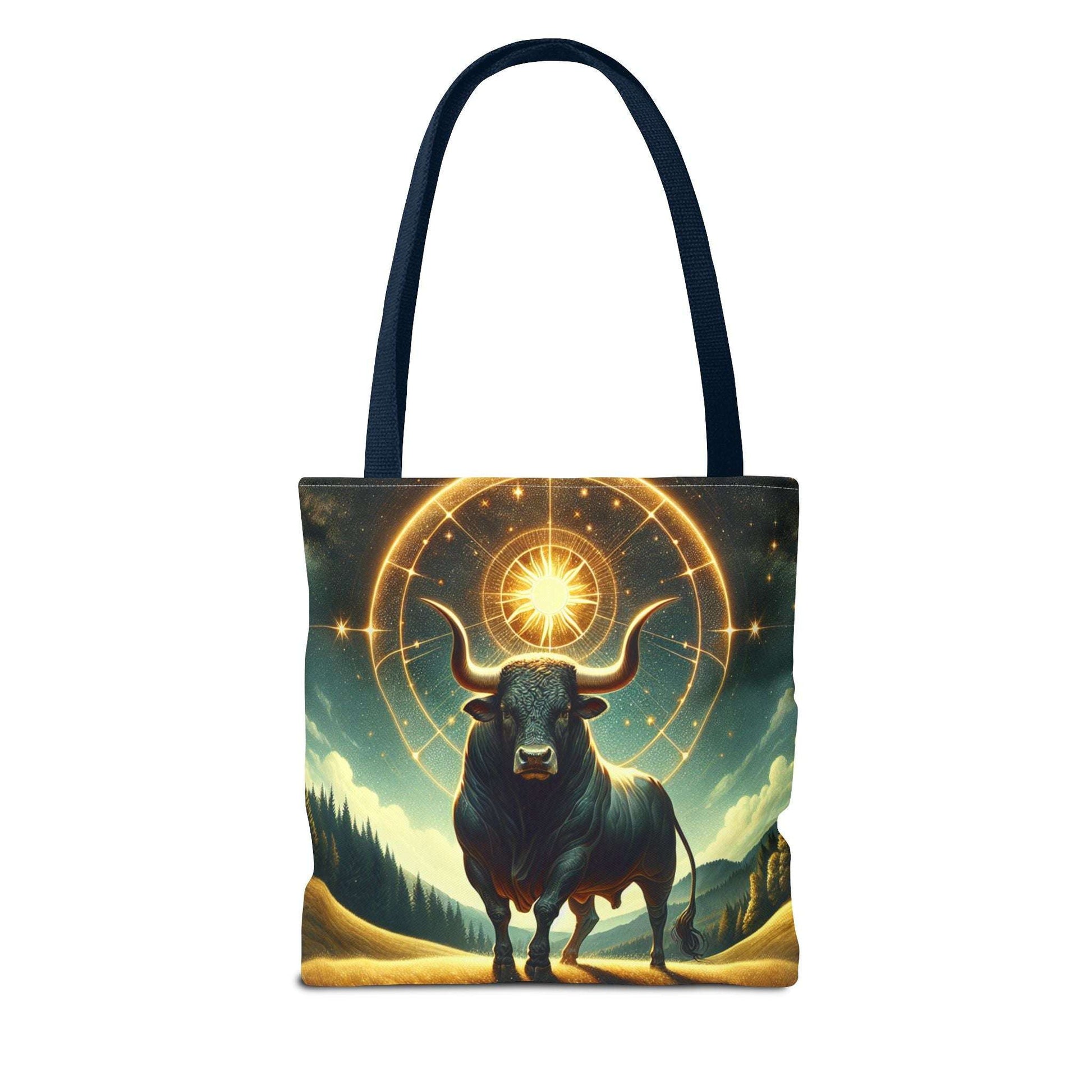 Astrology Taurus Tote Bag - Cosmic Design for Everyday Use