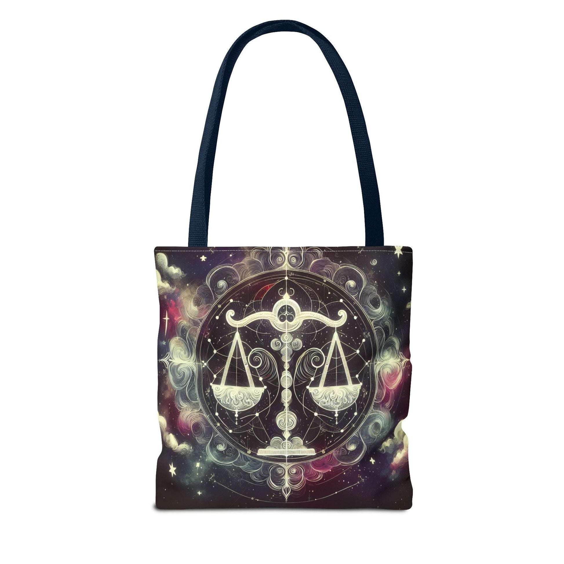 Celestial Libra Tote Bag - Astrology Inspired Sustainable Fashion