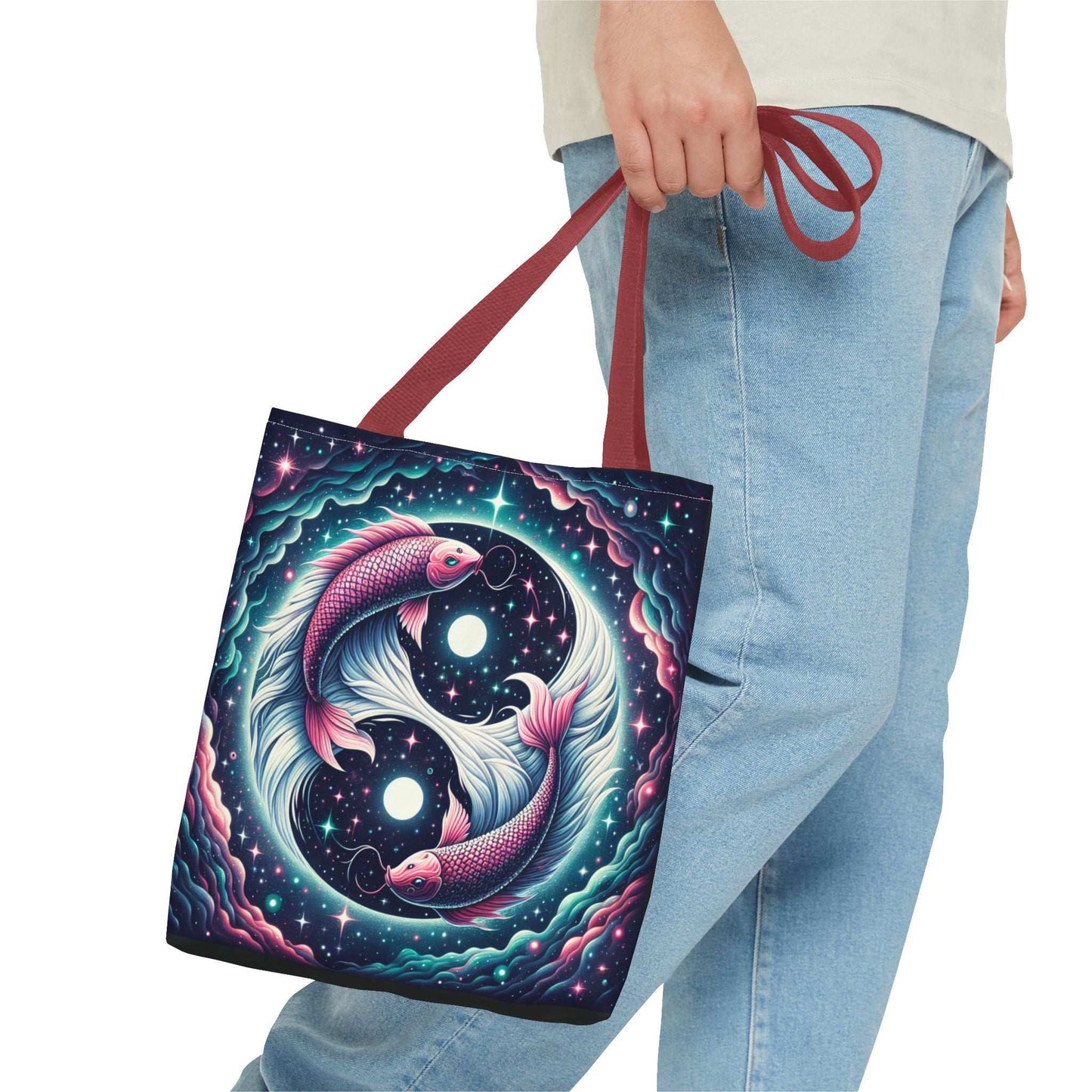 Cosmic Pisces Tote Bag | Stylish & Versatile for Everyday Use