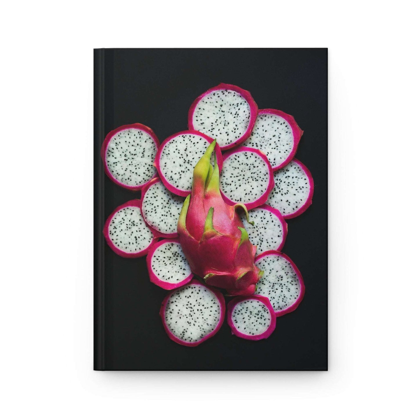 Vibrant Dragon Fruit Hardcover Journal | Stylish Matte Notebook for Creative Minds