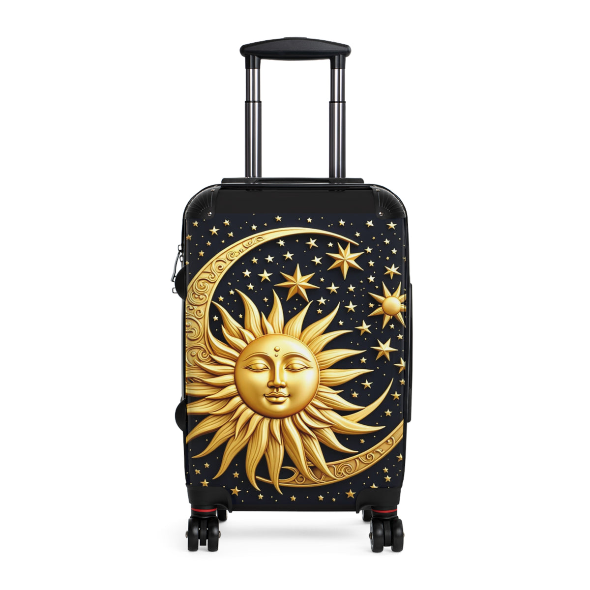 Celestial Sun and Moon Hardside Suitcase