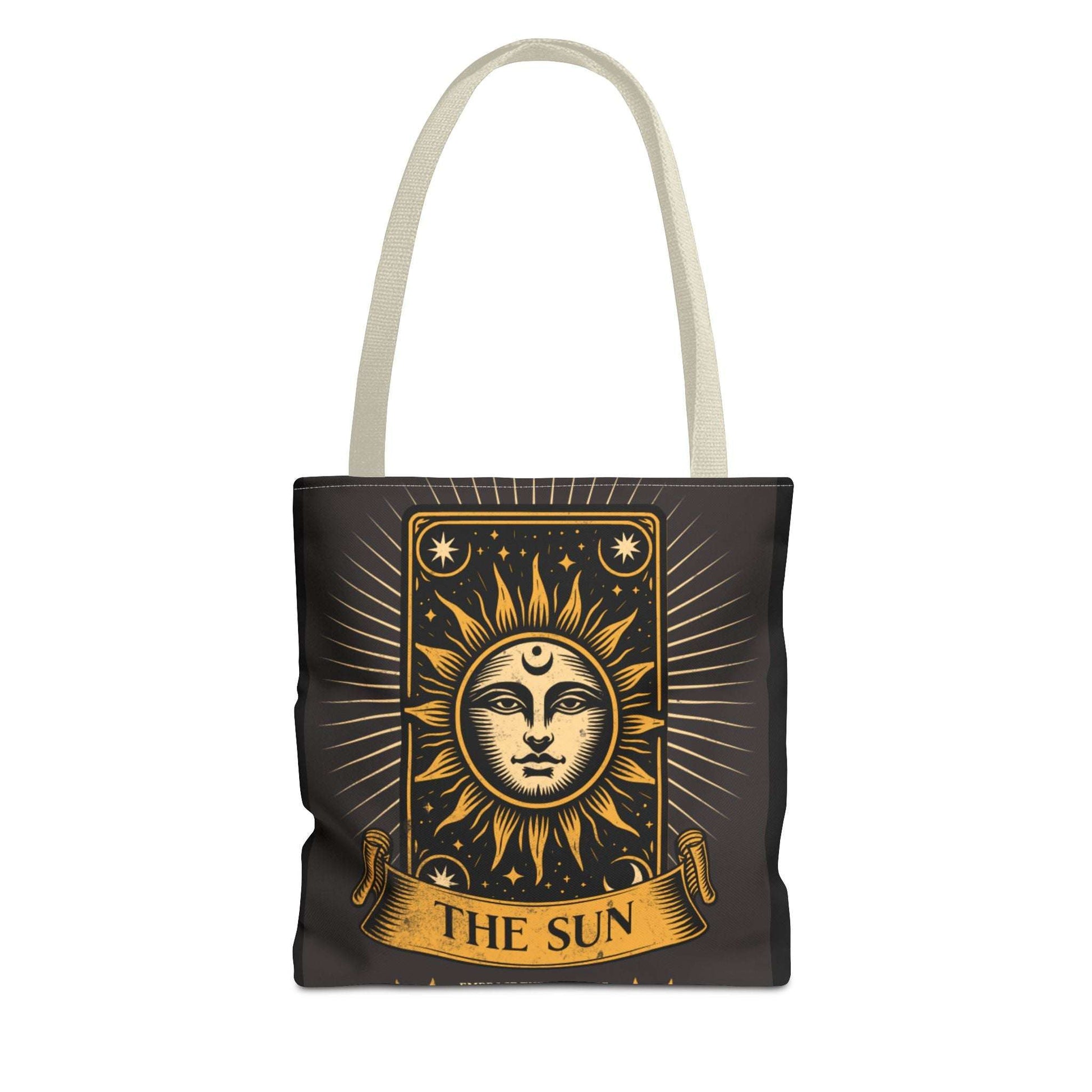Sun-Themed Tote Bag, Spiritual Gift, Eco-Friendly Bag, Festival Accessory, Astrology Lover Tote