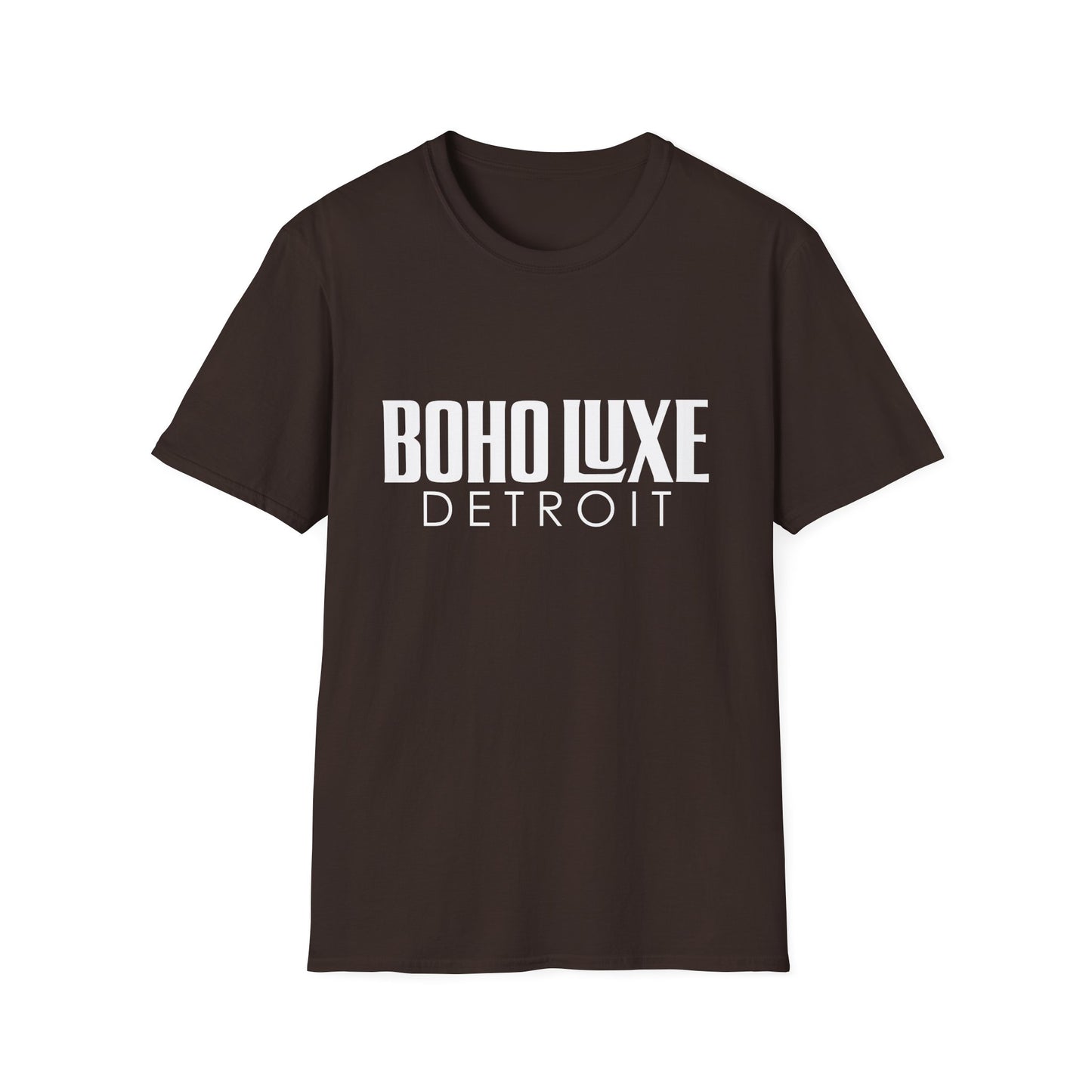 Boho Luxe Detroit Unisex T-Shirt - Trendy Apparel for Urban Explorers, Perfect for Casual Outings, Gift for Friends, Cool Graphic Tee