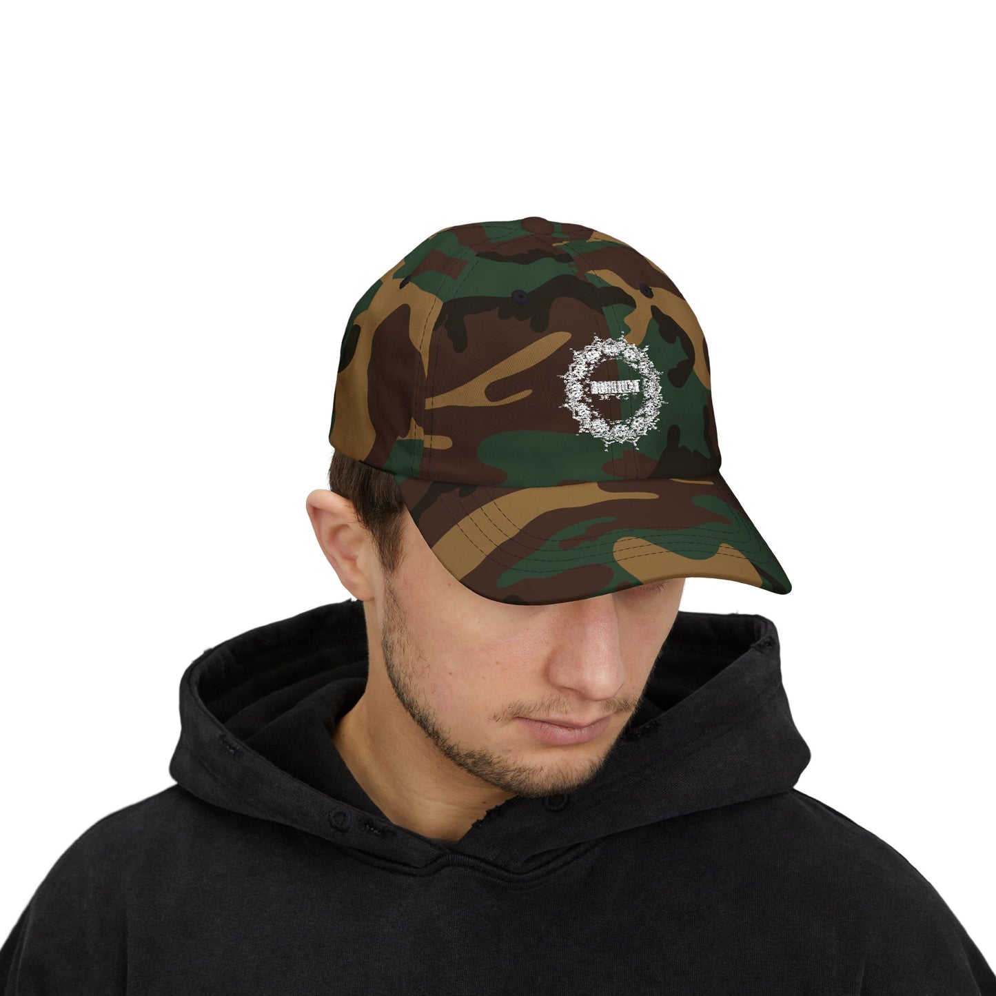 Classic Dad Cap with Intricate Floral Design - Casual Style, Gift for Fathers, Trendy Accessory, Summer Wear, Daily Comfort