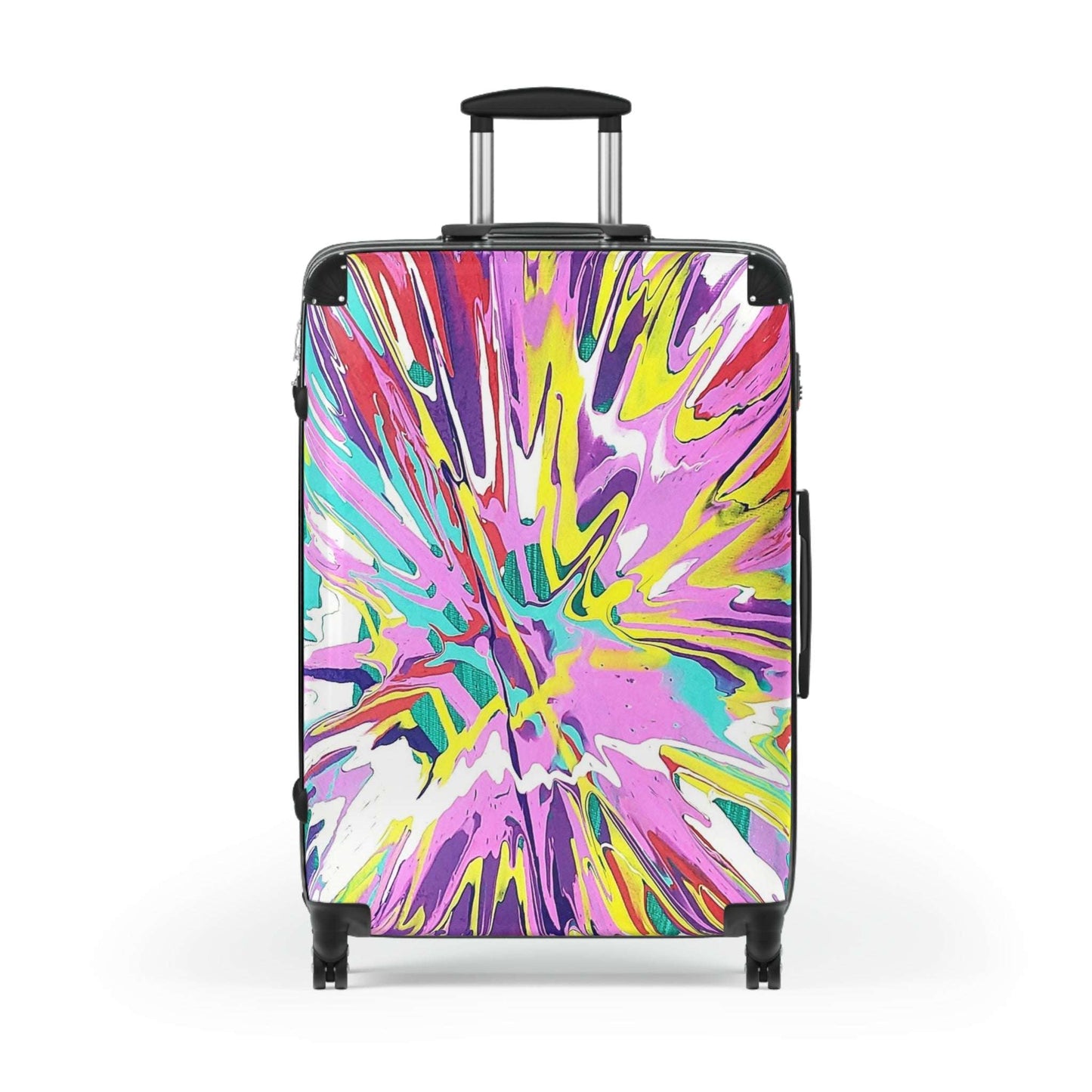 Colorful Travel Suitcase with Abstract Design, Perfect for Travelers and Adventurers, Stylish Luggage for Vacations, Holidays, and [...]