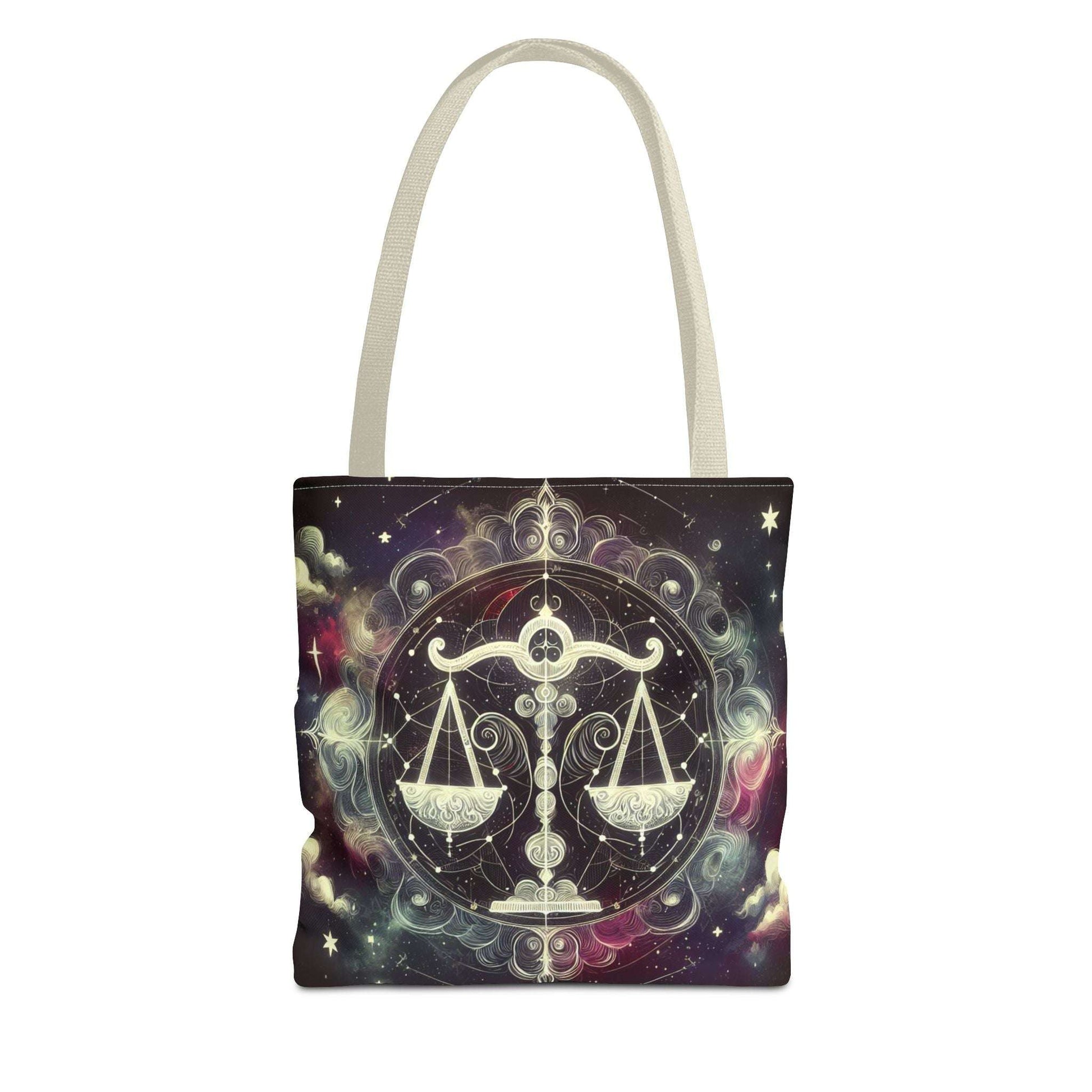 Celestial Libra Tote Bag - Astrology Inspired Sustainable Fashion