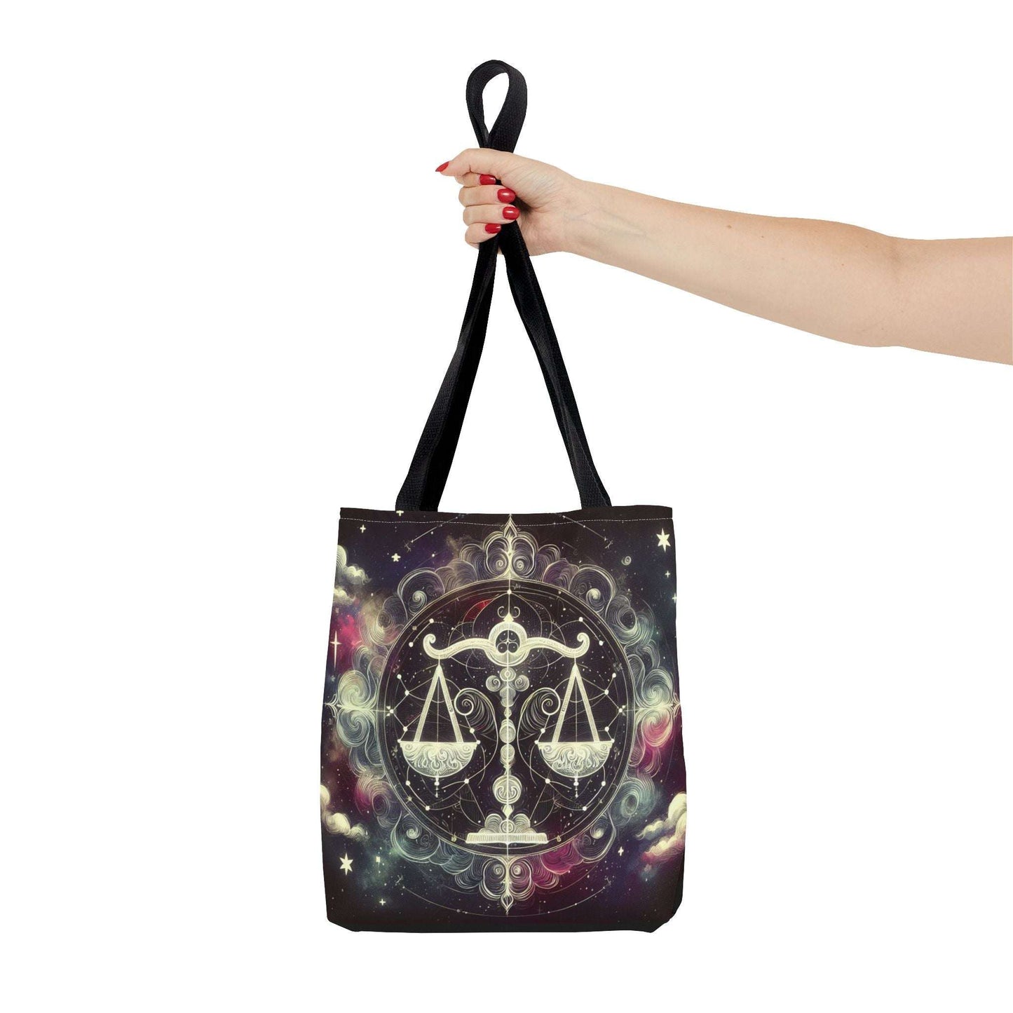 Celestial Libra Tote Bag - Astrology Inspired Sustainable Fashion
