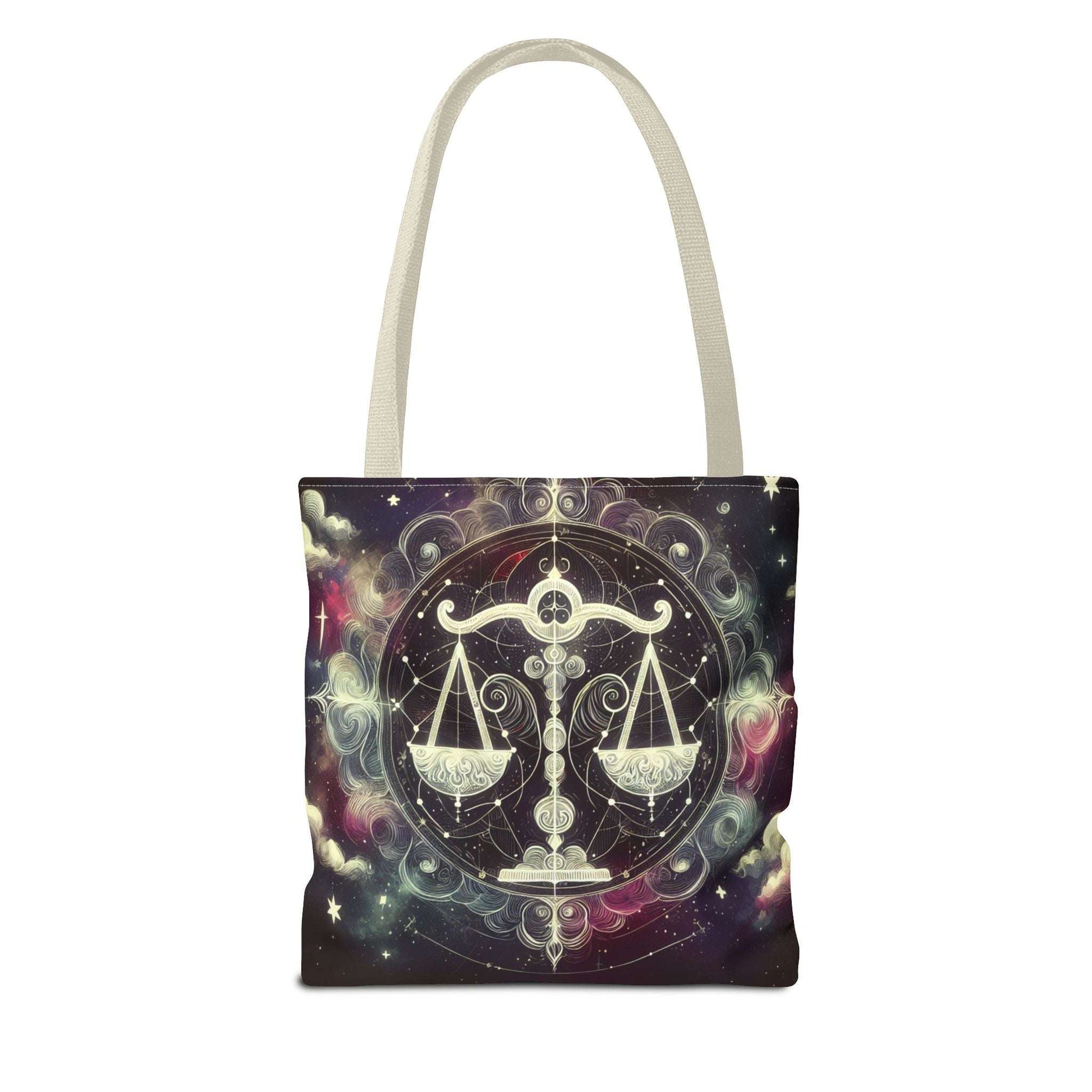 Celestial Libra Tote Bag - Astrology Inspired Sustainable Fashion