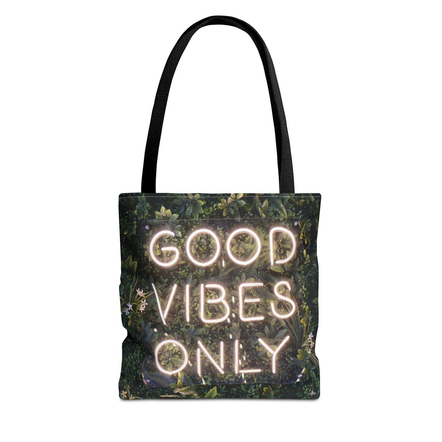 Good Vibes Only Tote Bag - Stylish Eco-Friendly Carryall for Positive Energy