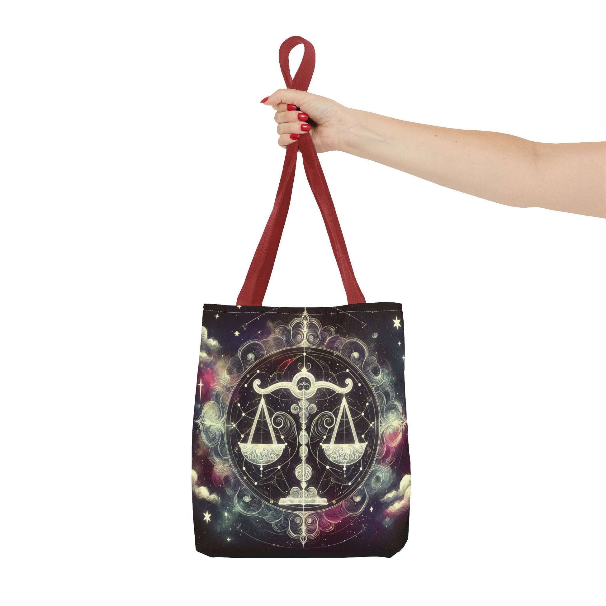 Celestial Libra Tote Bag - Astrology Inspired Sustainable Fashion