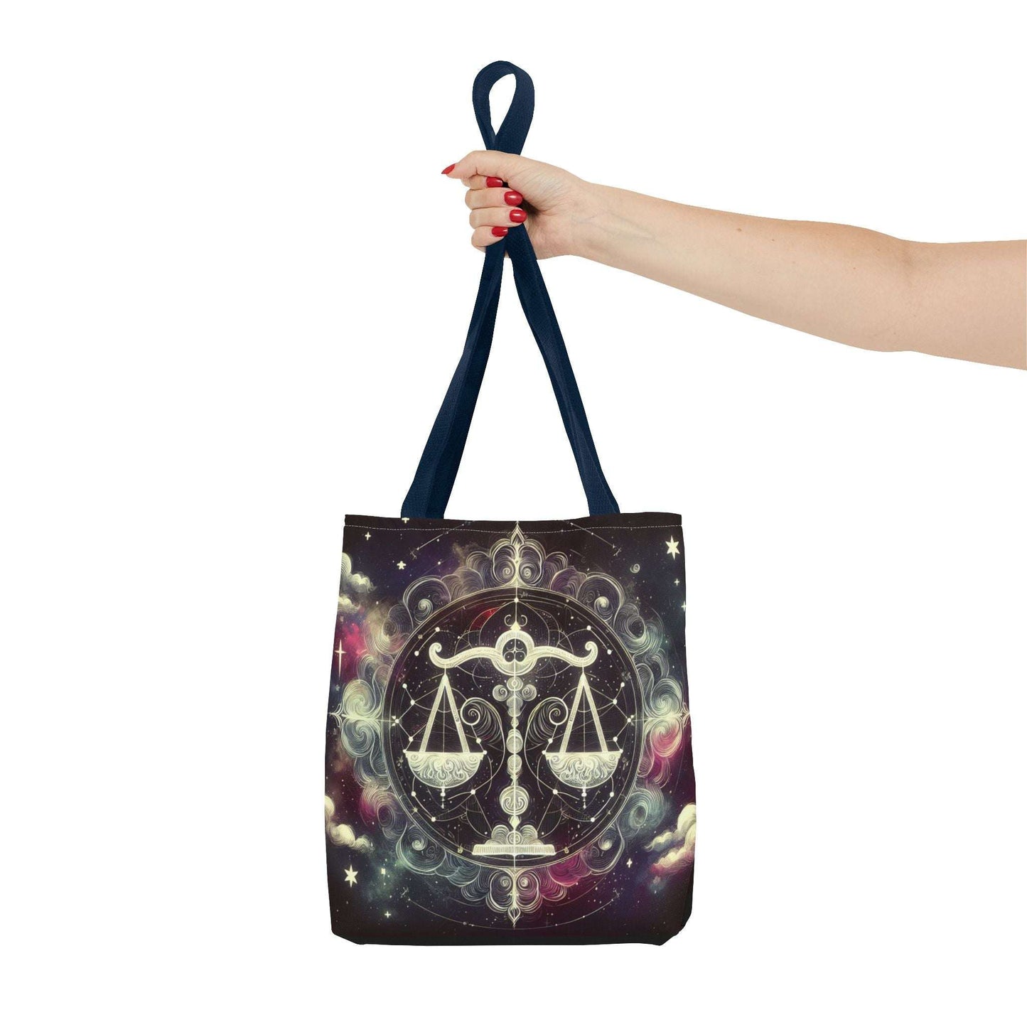 Celestial Libra Tote Bag - Astrology Inspired Sustainable Fashion