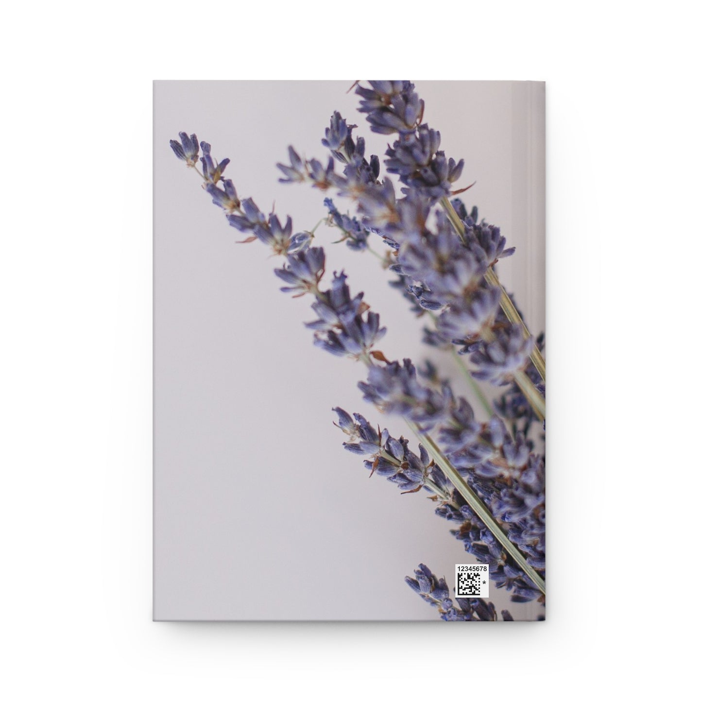Lavender Sprigs Hardcover Journal — Floral Notebook for Relaxation, Aromatherapy & Daily Notes