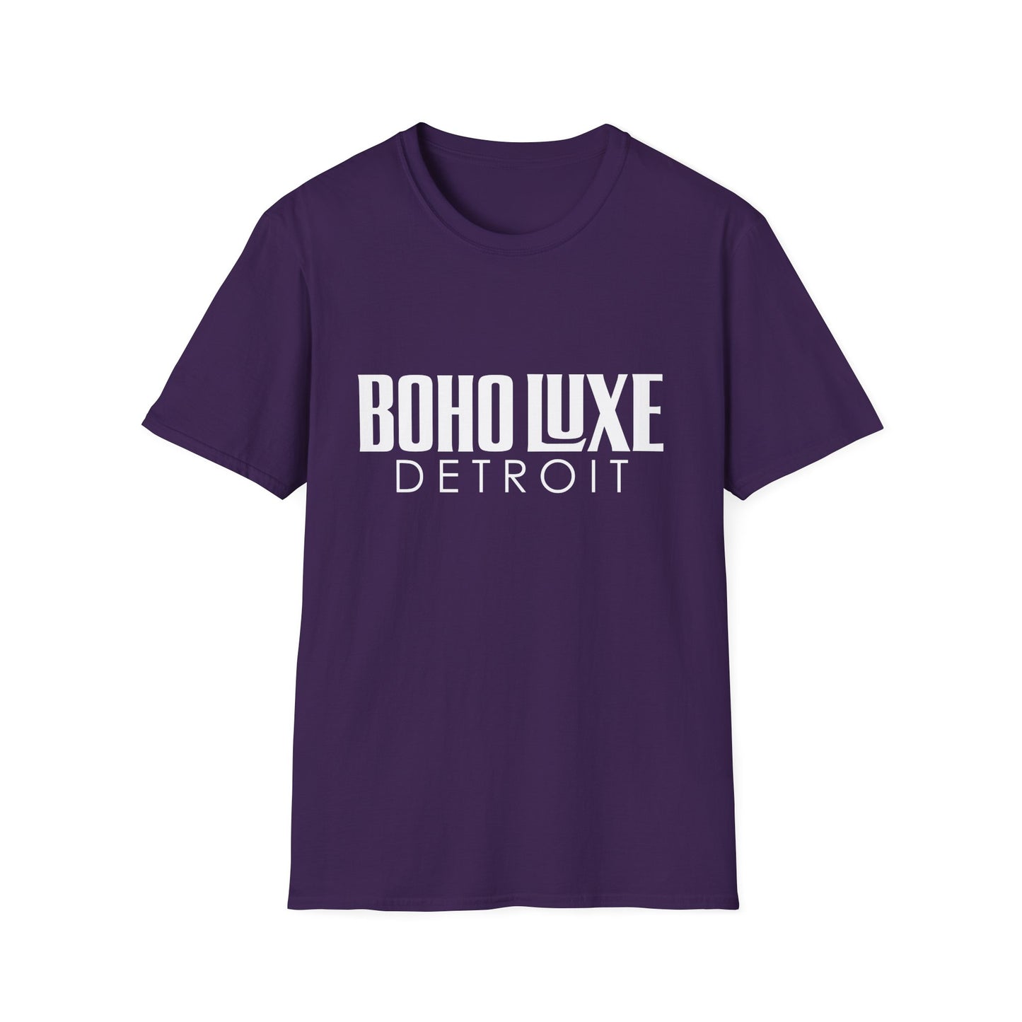 Boho Luxe Detroit Unisex T-Shirt - Trendy Apparel for Urban Explorers, Perfect for Casual Outings, Gift for Friends, Cool Graphic Tee