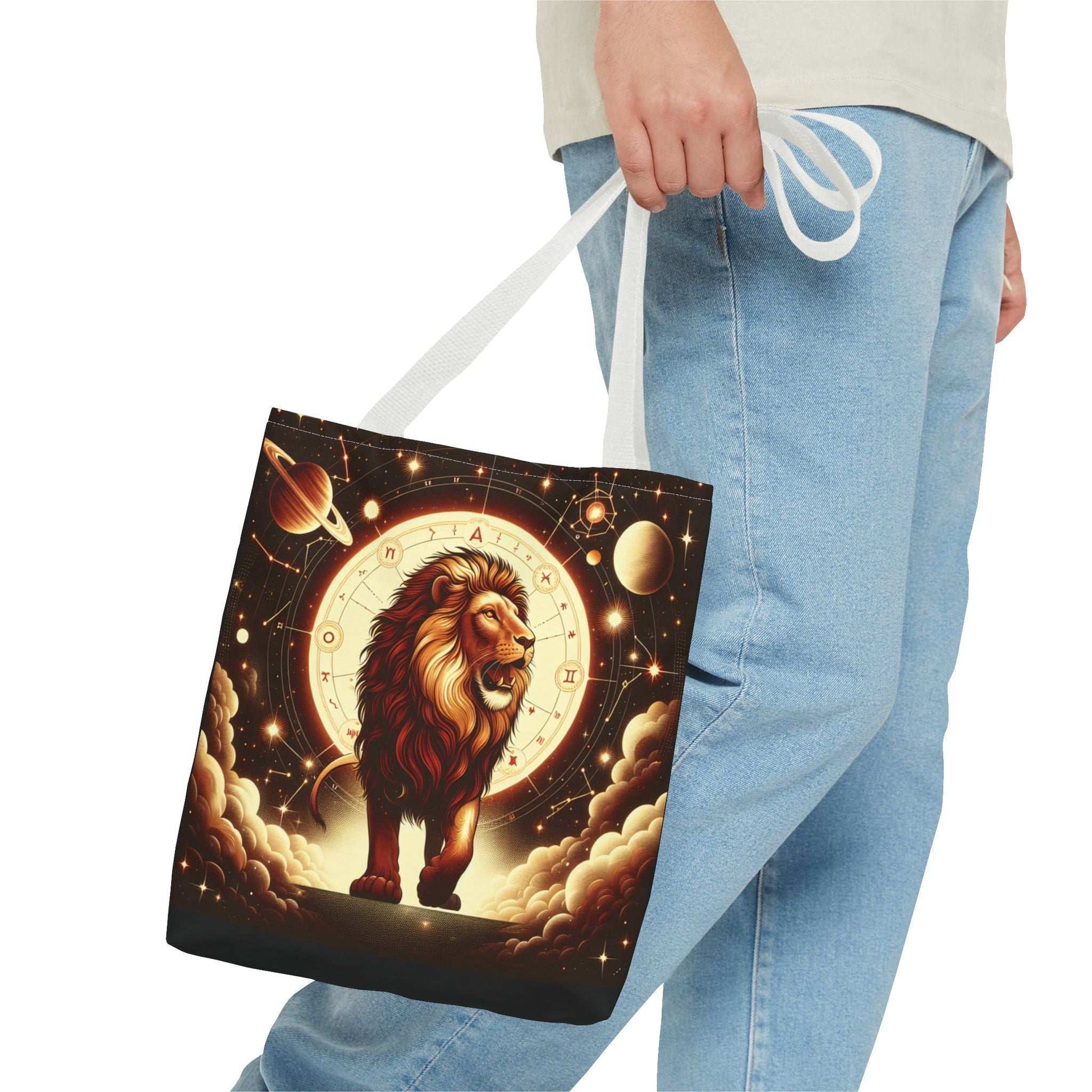 Astrology Leo Tote Bag - Celestial Design for Zodiac Lovers