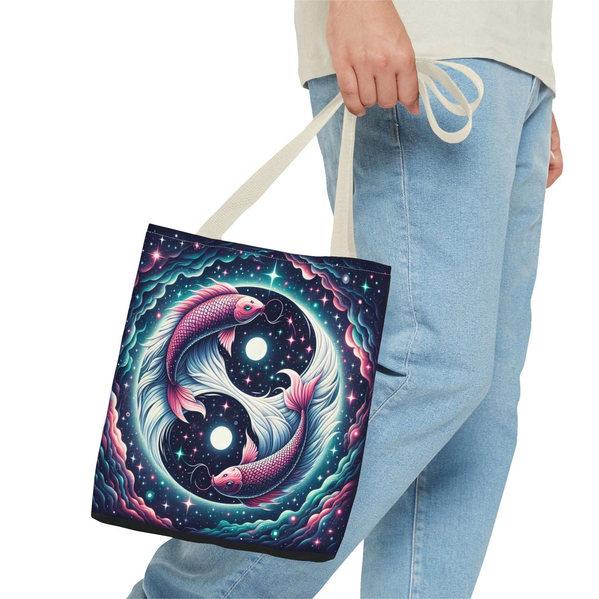 Cosmic Pisces Tote Bag | Stylish & Versatile for Everyday Use