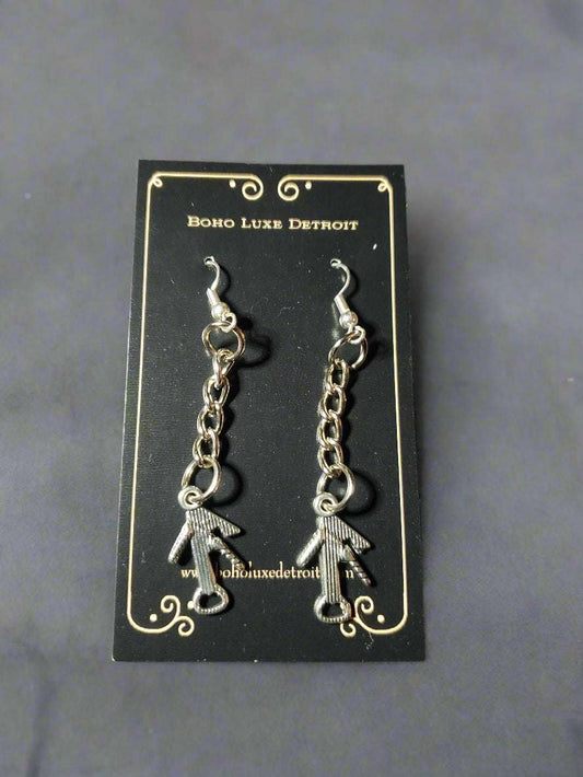 Wine Lovers Collection Earrings Wine Key Earrings